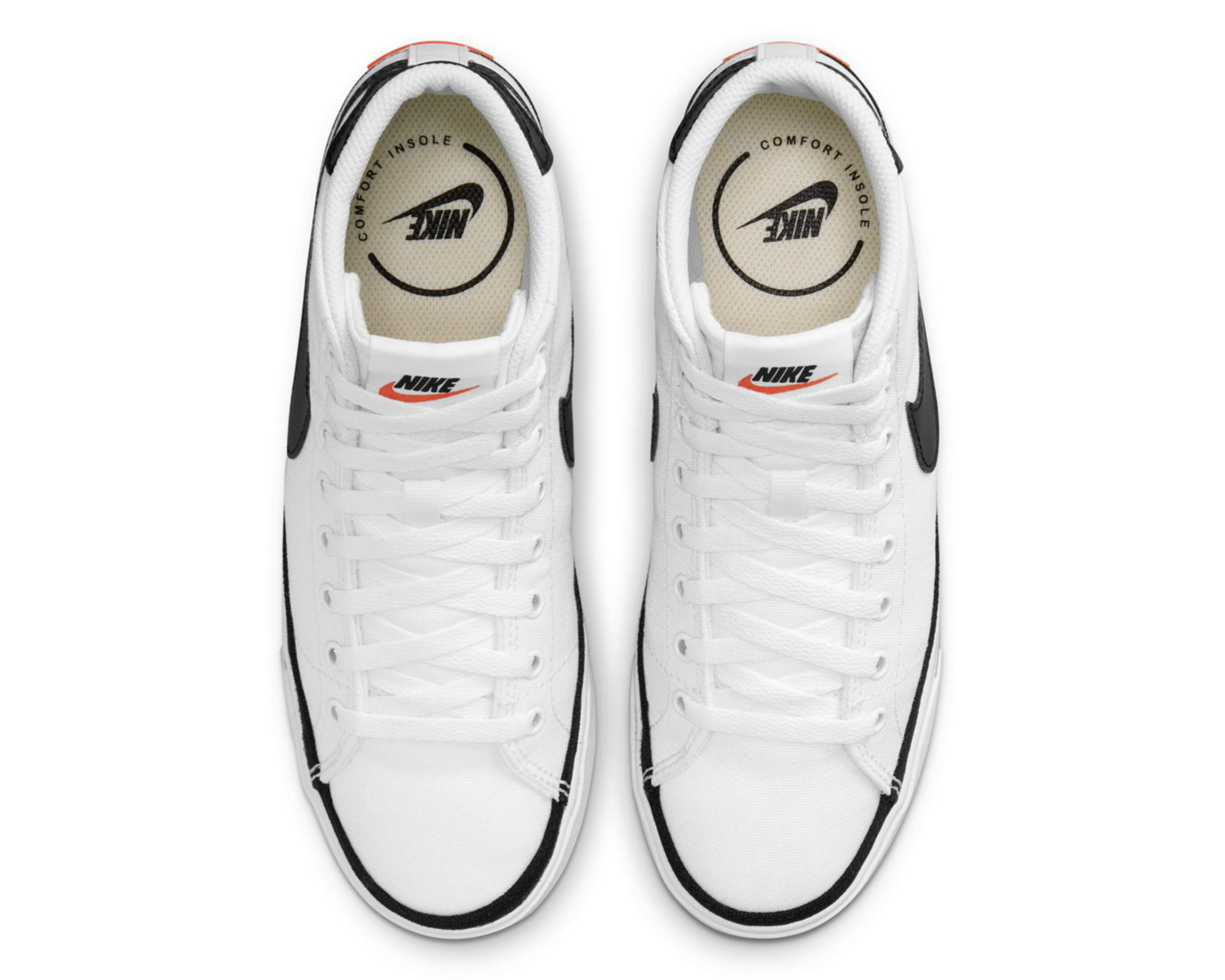 Foto 4 pulgar | Tenis Nike Court Legacy Canvas Mid para Mujer