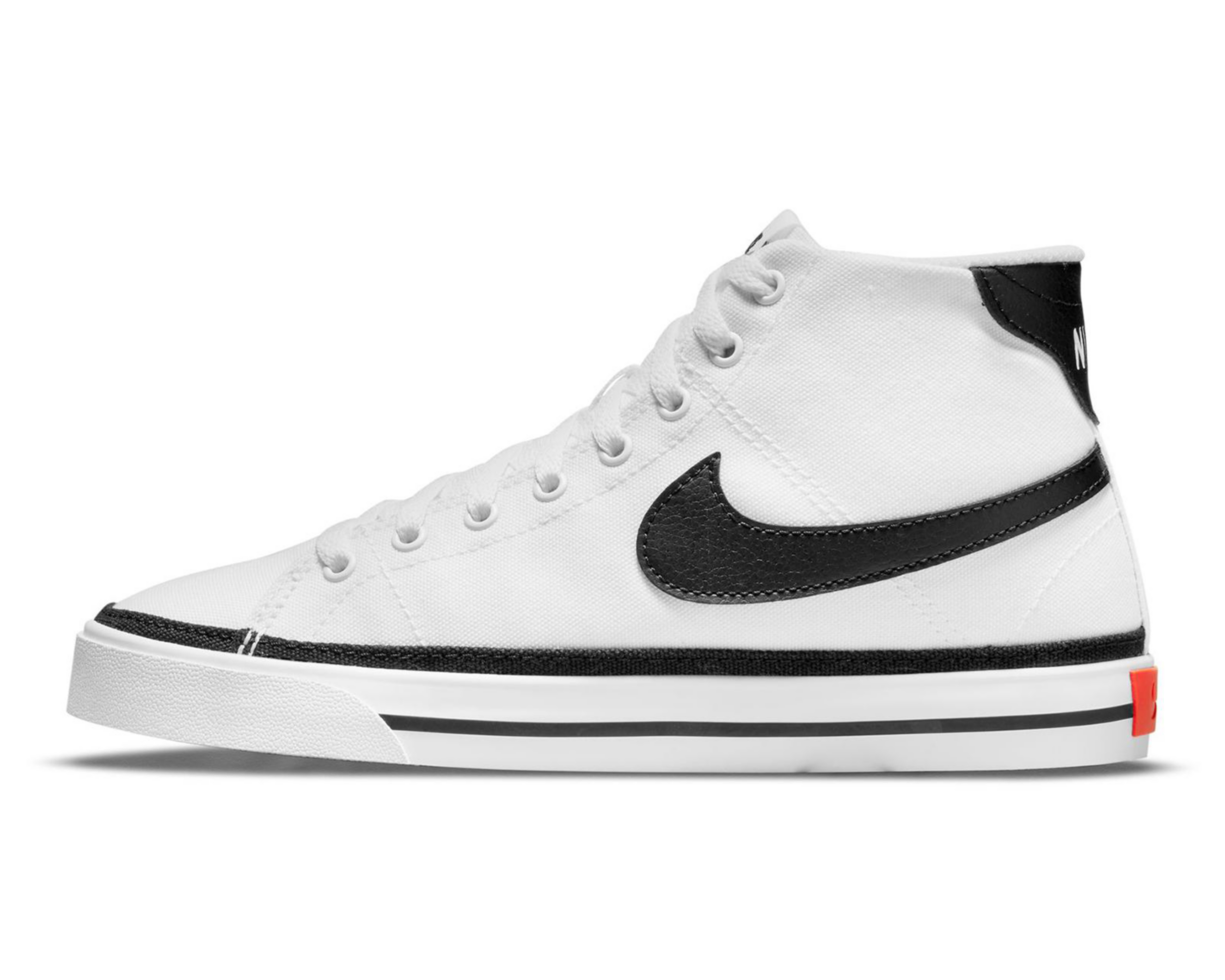Foto 6 pulgar | Tenis Nike Court Legacy Canvas Mid para Mujer
