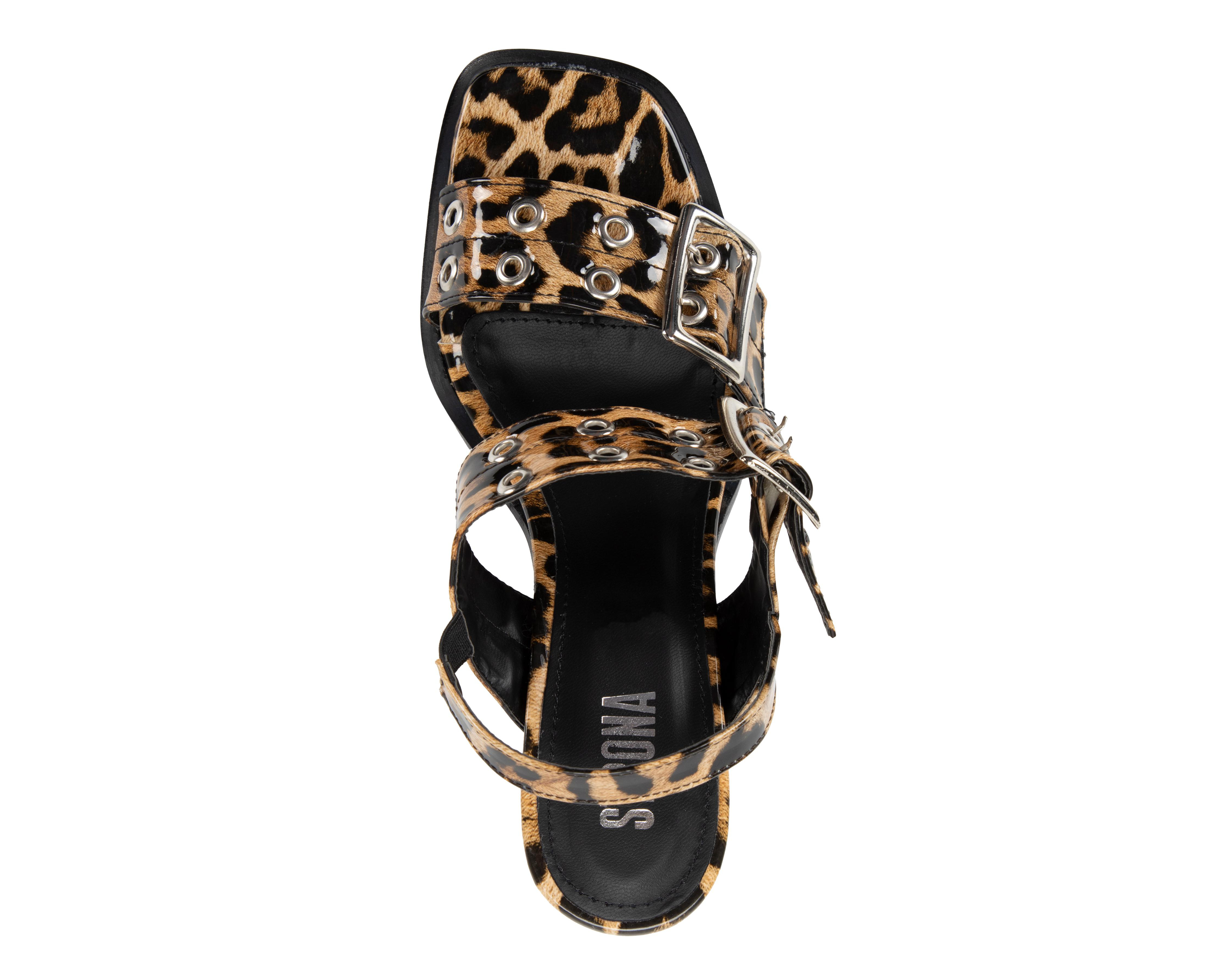 Foto 6 pulgar | Sandalias de Tacón Strona para Mujer