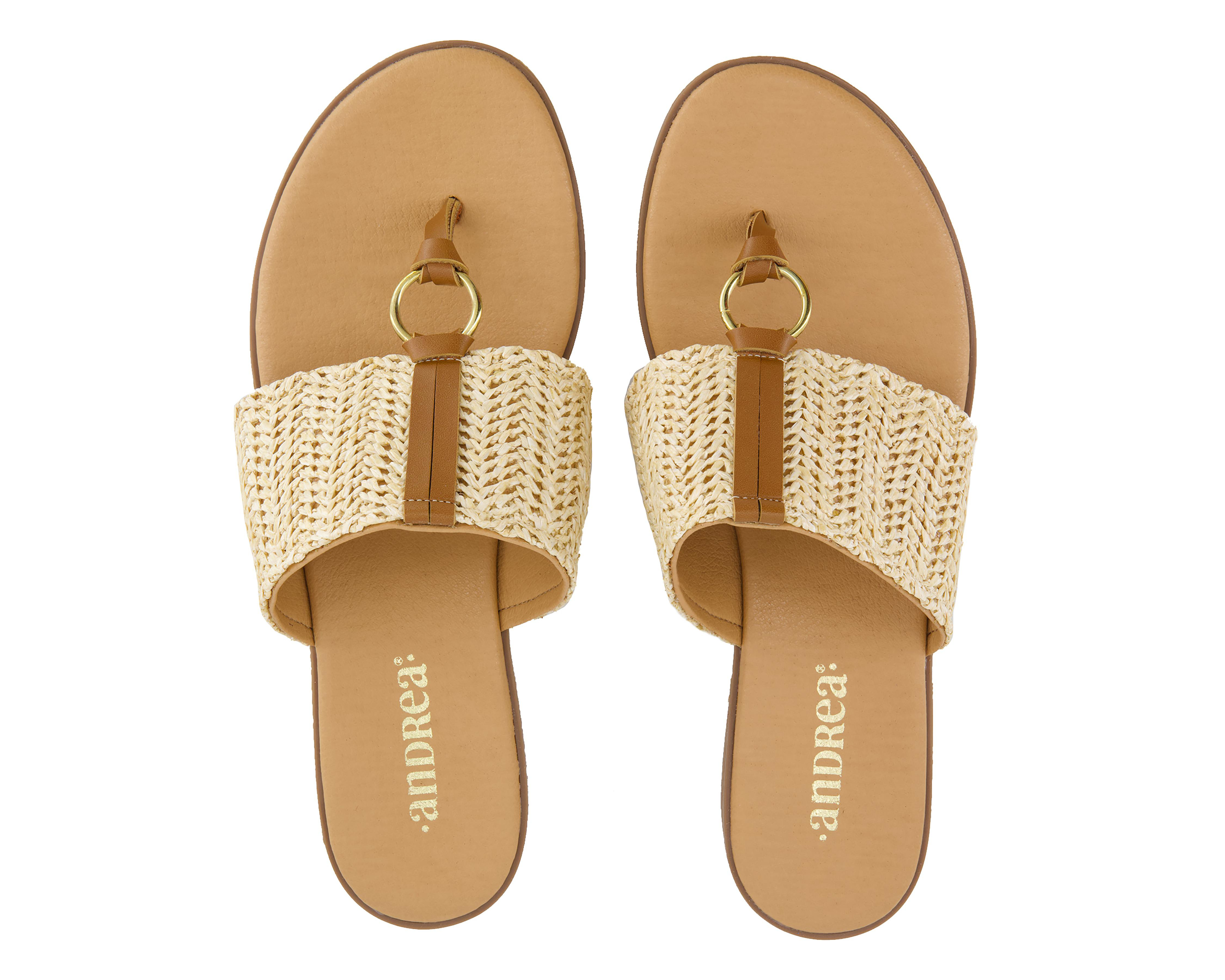 Foto 3 pulgar | Sandalias Casuales Andrea para Mujer