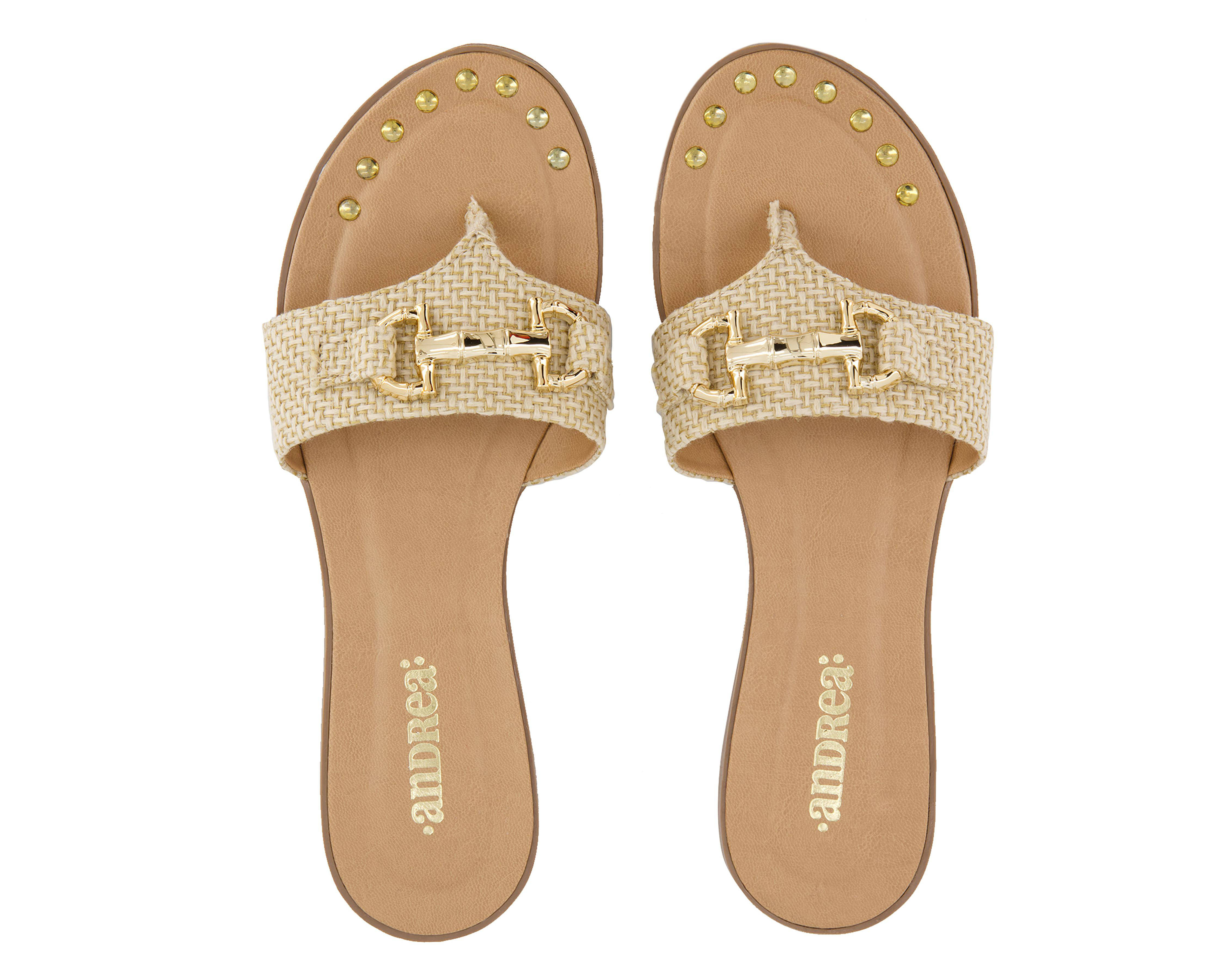 Foto 3 pulgar | Sandalias Casuales Andrea para Mujer