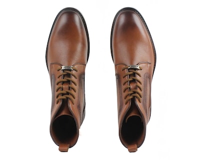 Foto 2 | Botas Casuales Michel Domit de Piel para Hombre