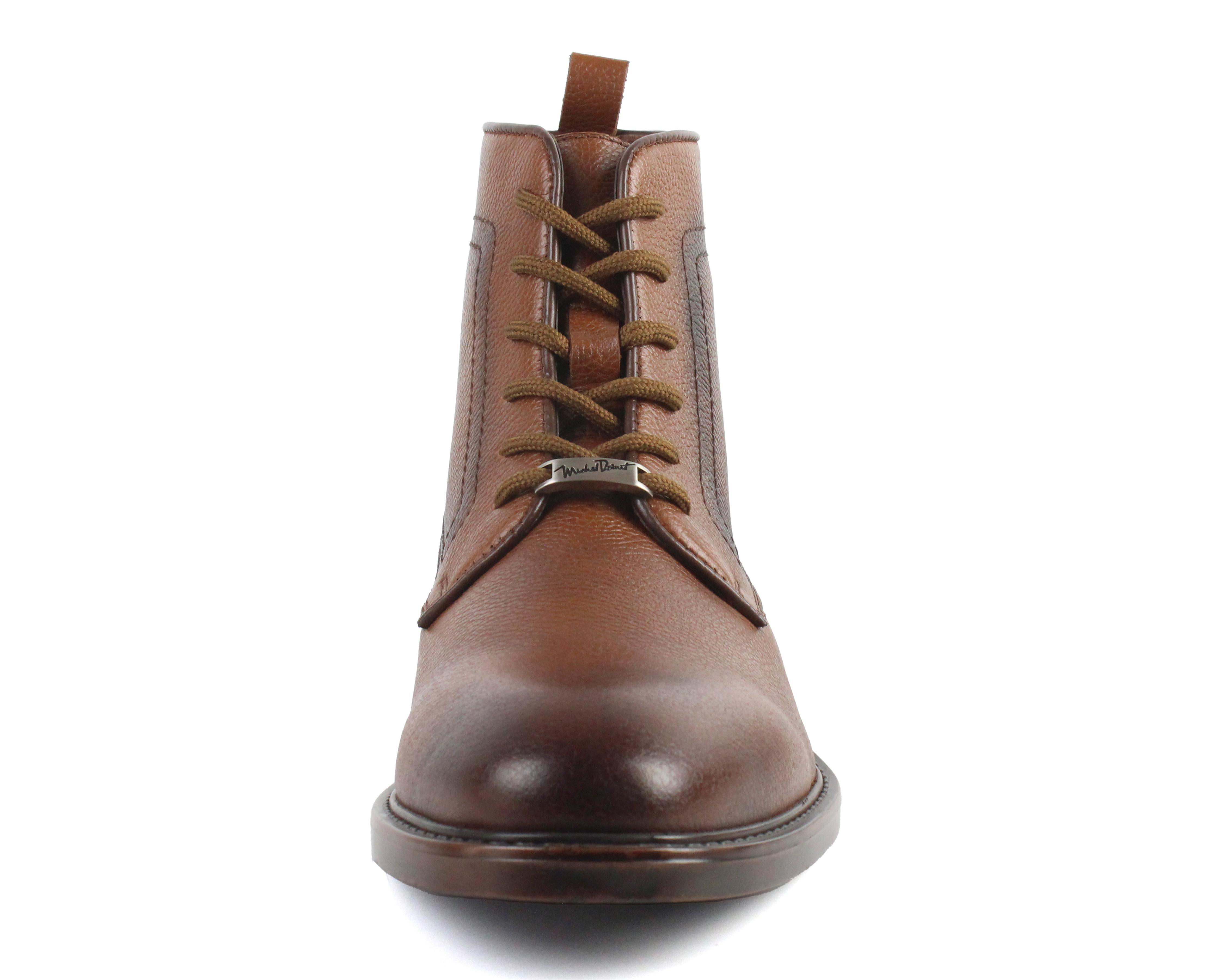 Foto 5 pulgar | Botas Casuales Michel Domit de Piel para Hombre