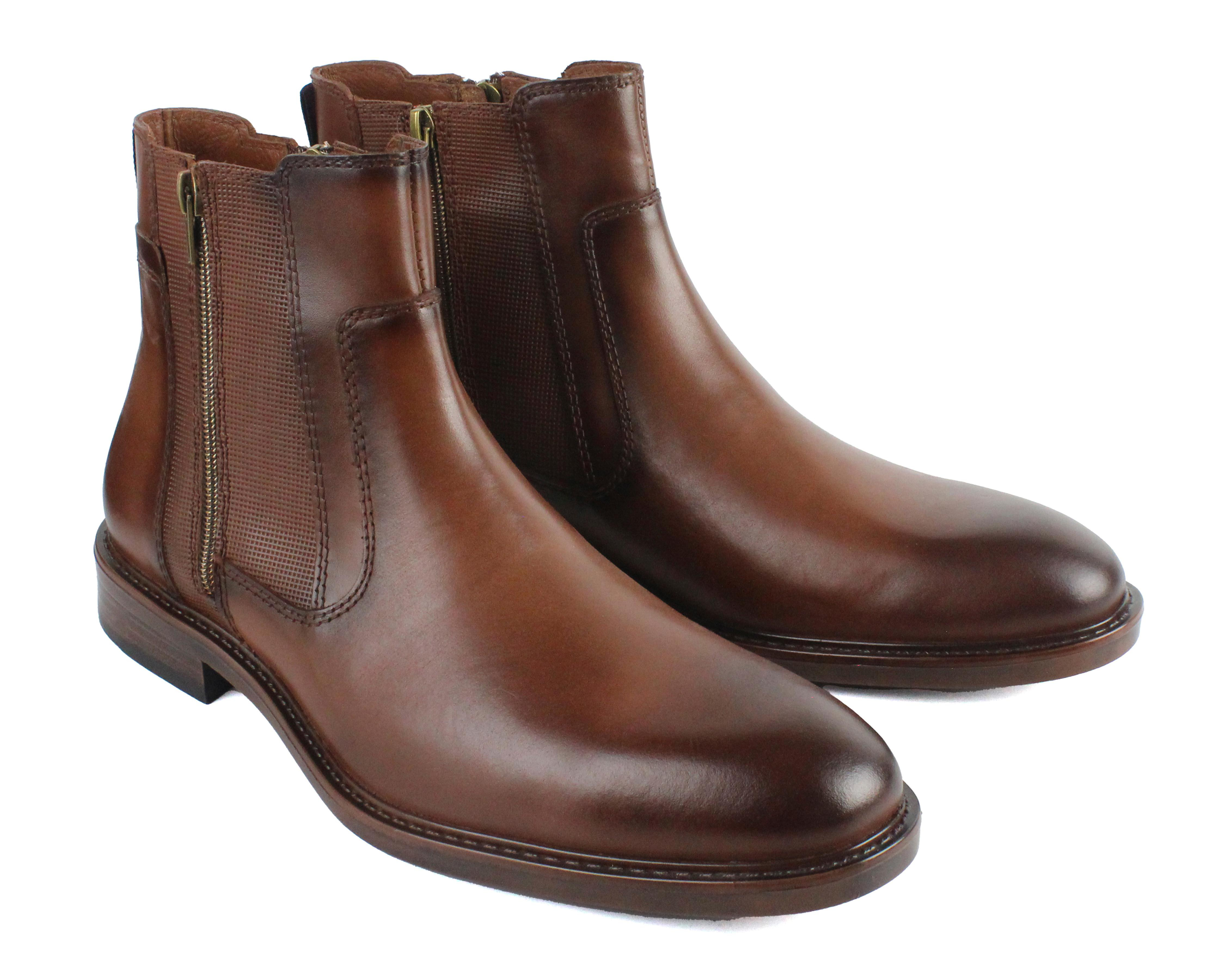 Foto 2 pulgar | Botas Casuales Michel Domit de Piel para Hombre