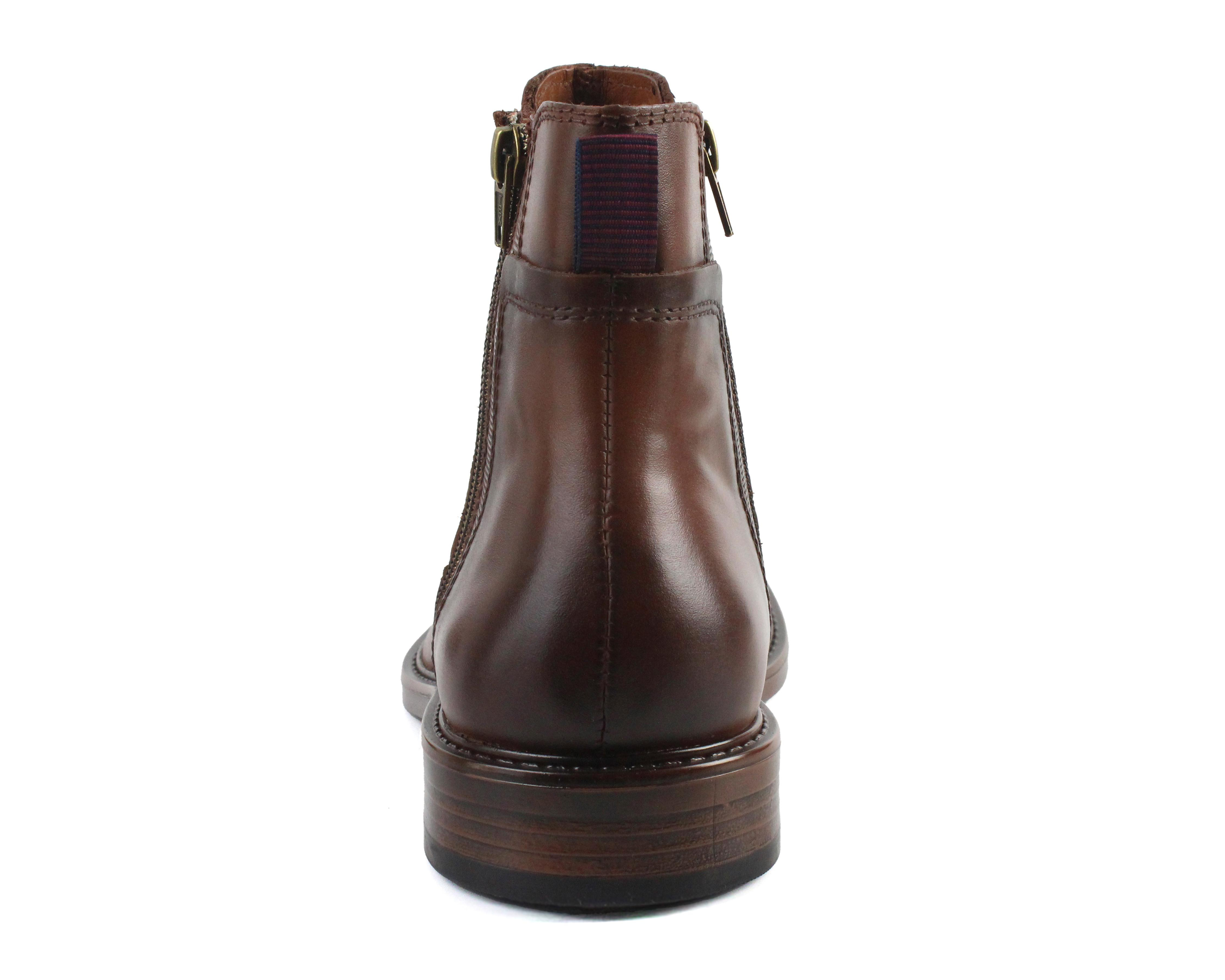 Foto 7 pulgar | Botas Casuales Michel Domit de Piel para Hombre