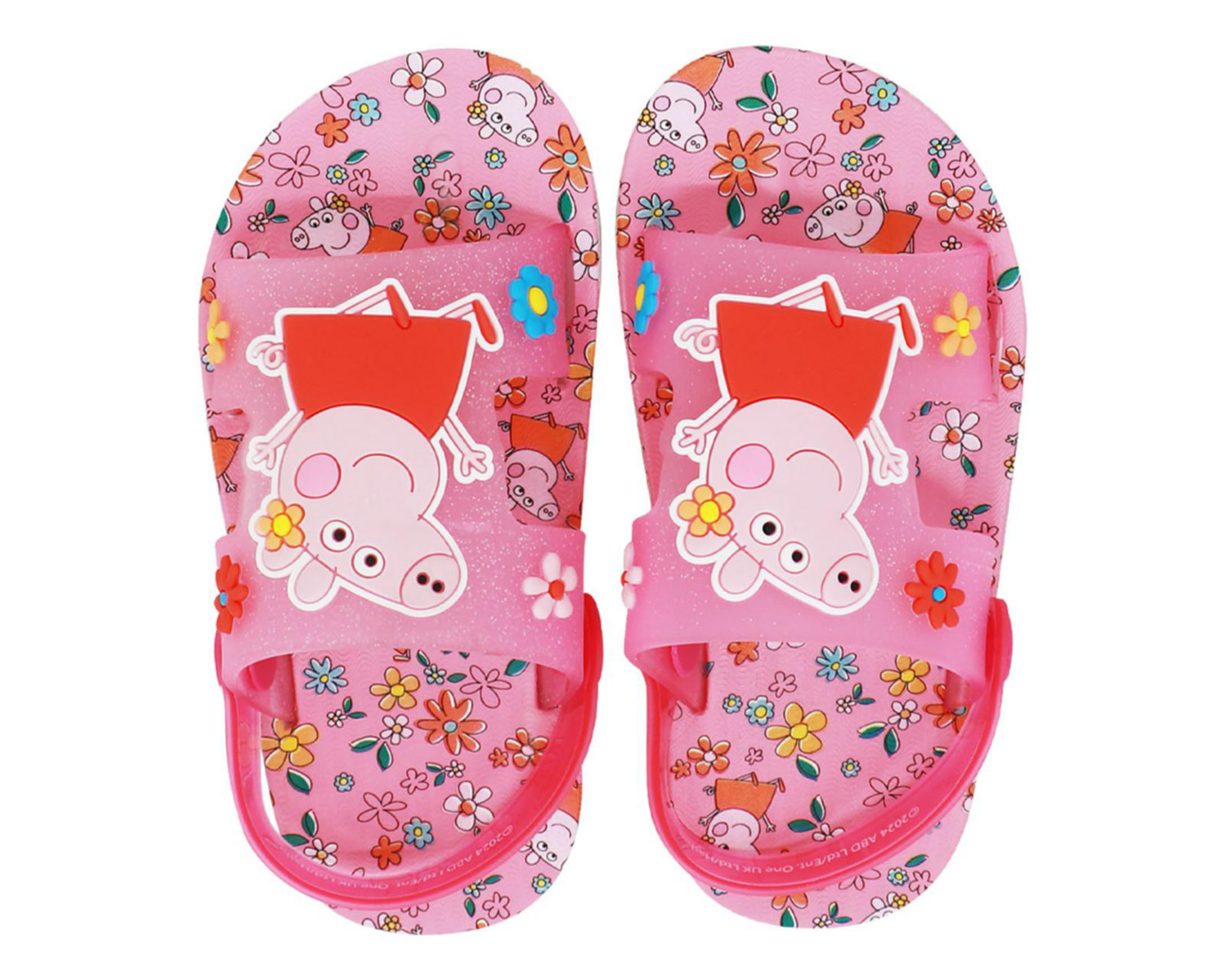 Foto 4 pulgar | Sandalias de Playa Peppa Pig para Niña