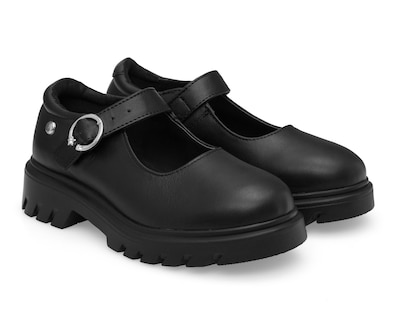 Foto 1 | Zapatos escolares Hush Puppies de Piel para Niña