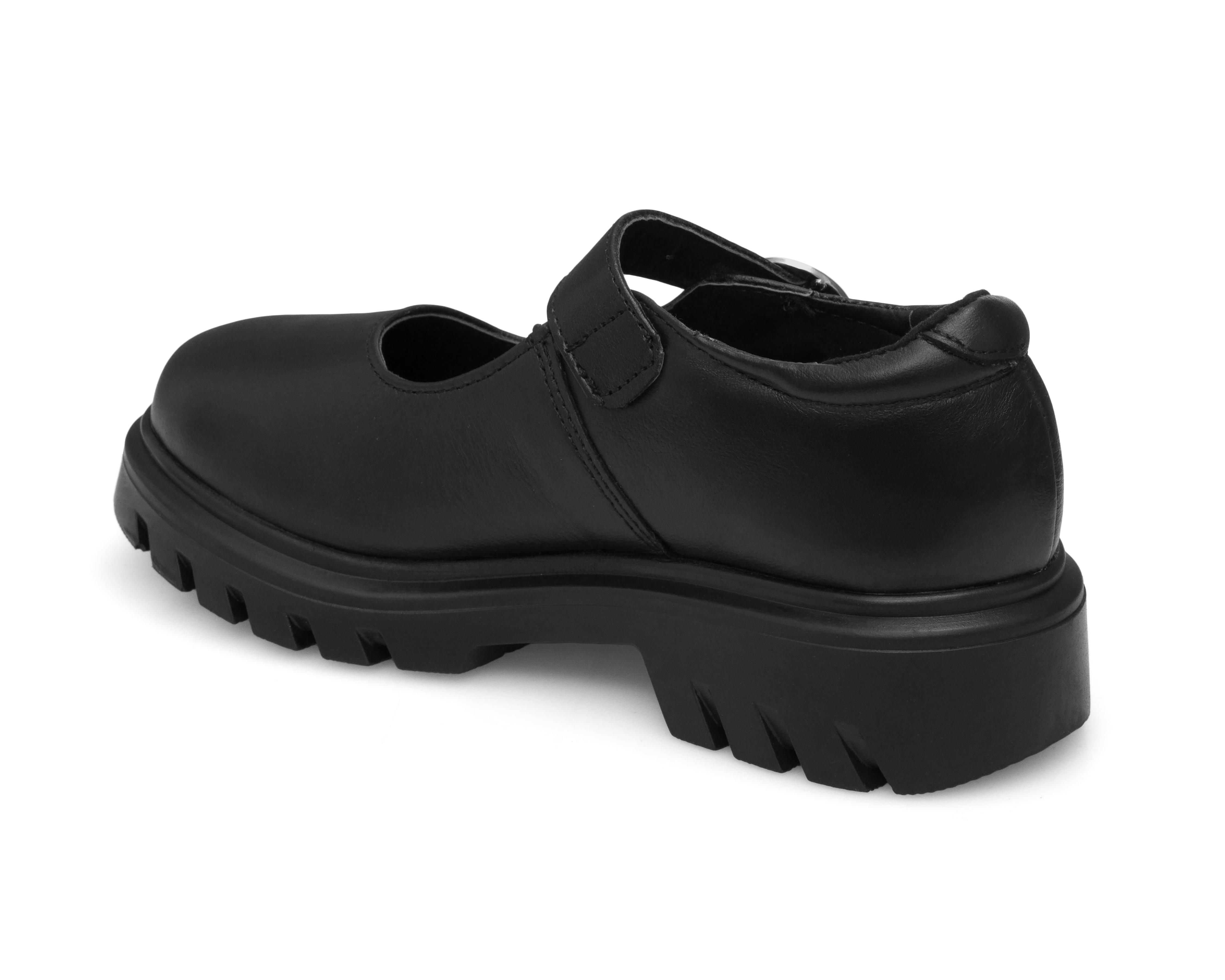 Foto 4 pulgar | Zapatos escolares Hush Puppies de Piel para Niña