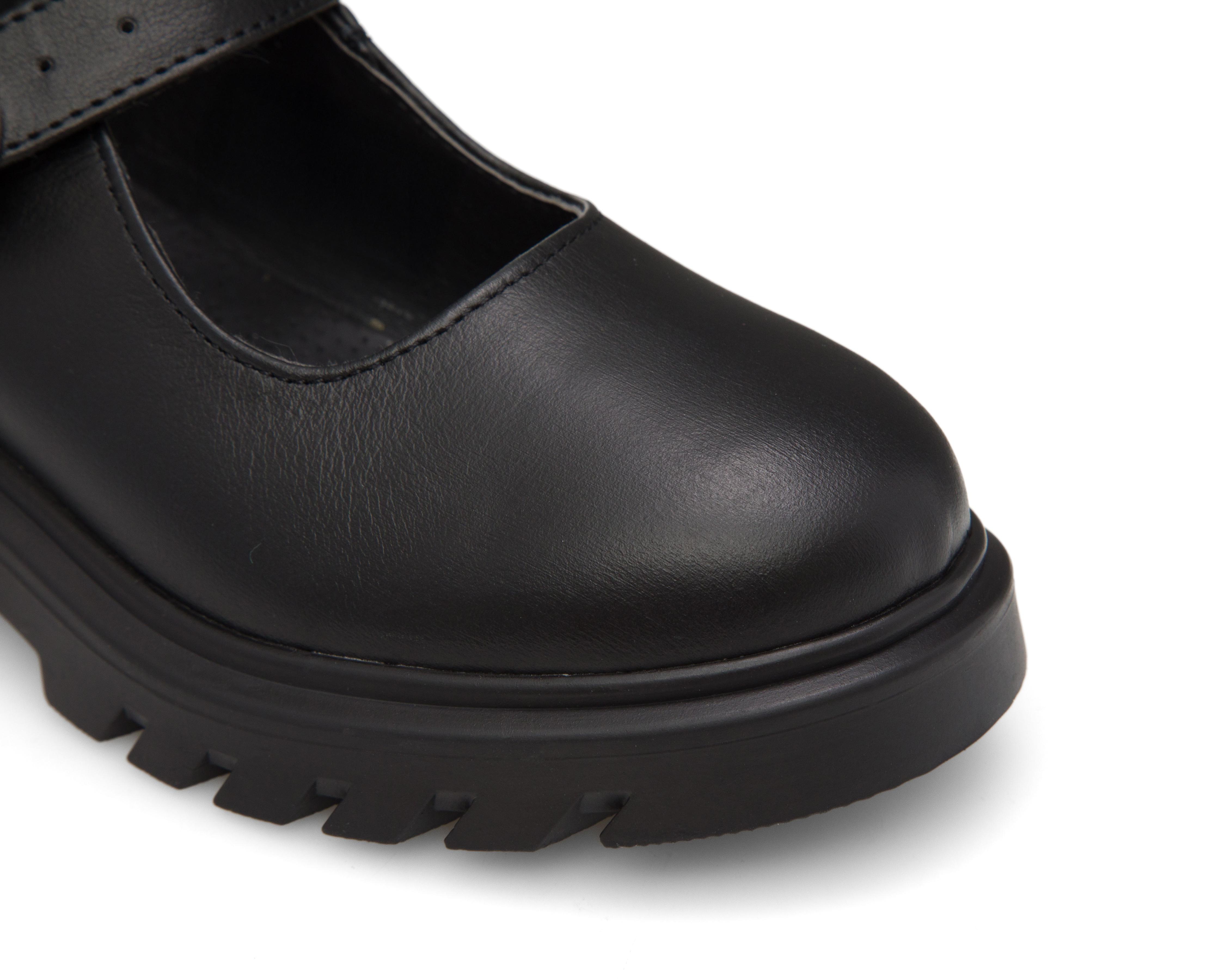 Foto 7 pulgar | Zapatos escolares Hush Puppies de Piel para Niña