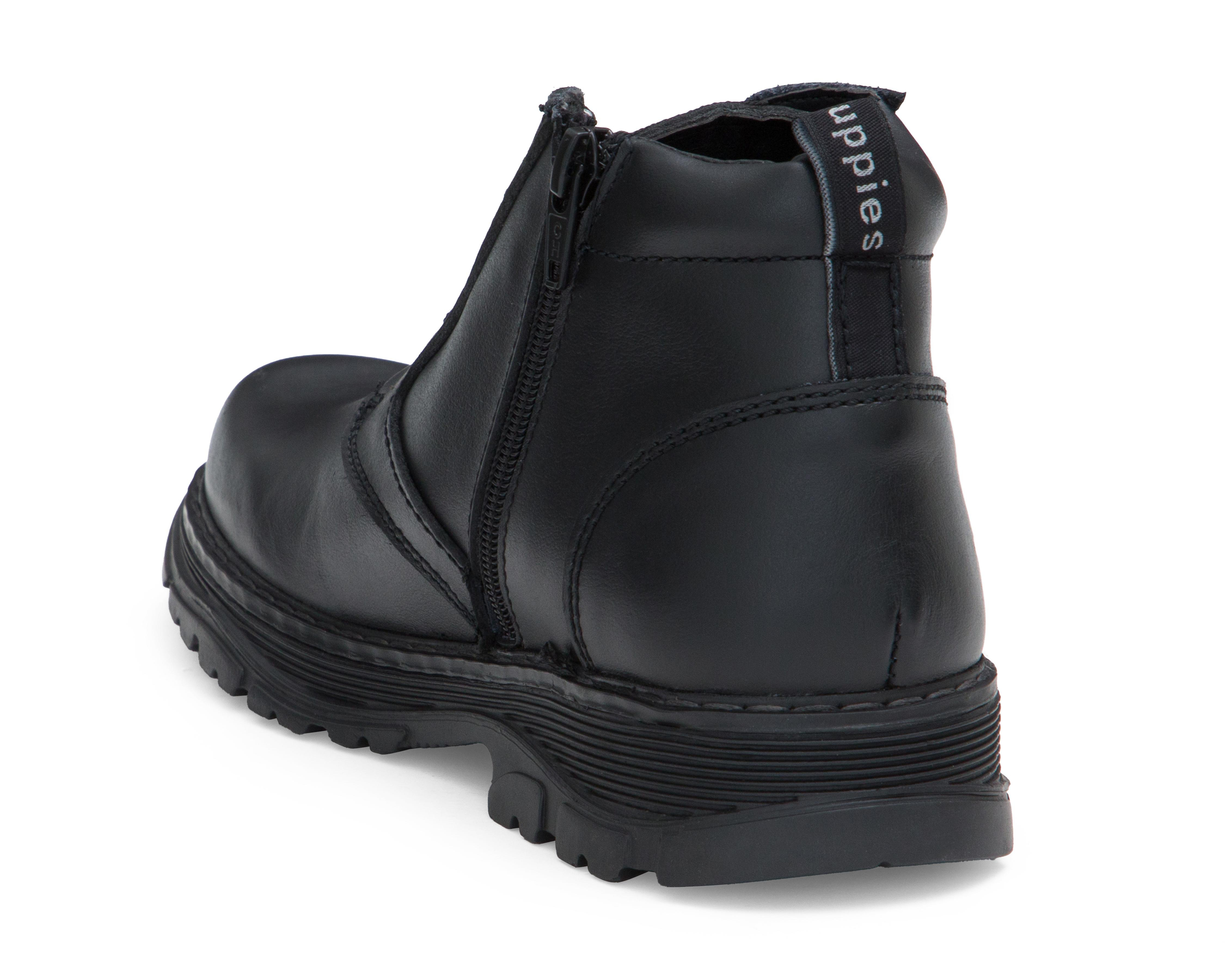 Foto 4 pulgar | Botas Casuales Hush Puppies de Piel Juveniles