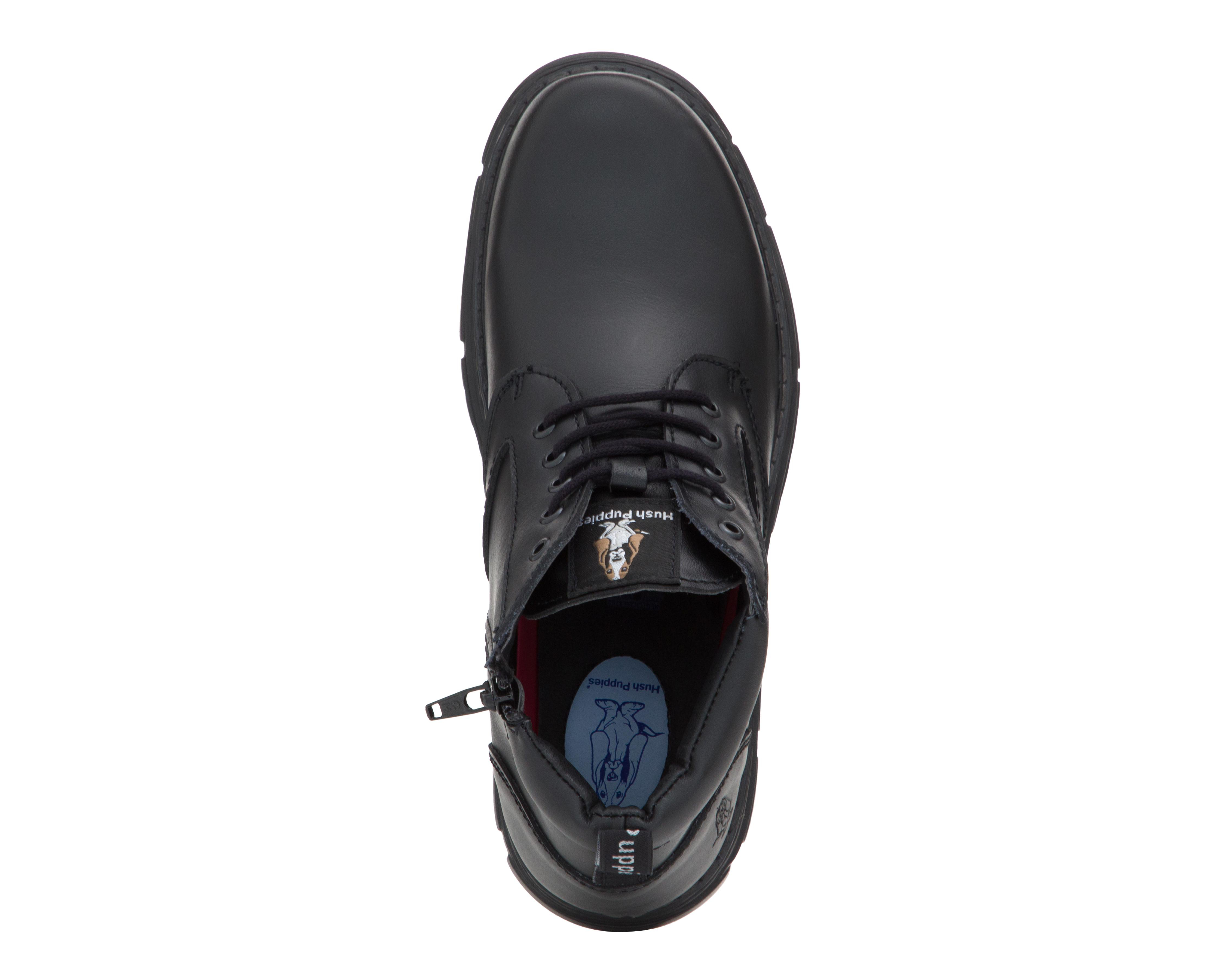 Foto 6 pulgar | Botas Casuales Hush Puppies de Piel Juveniles