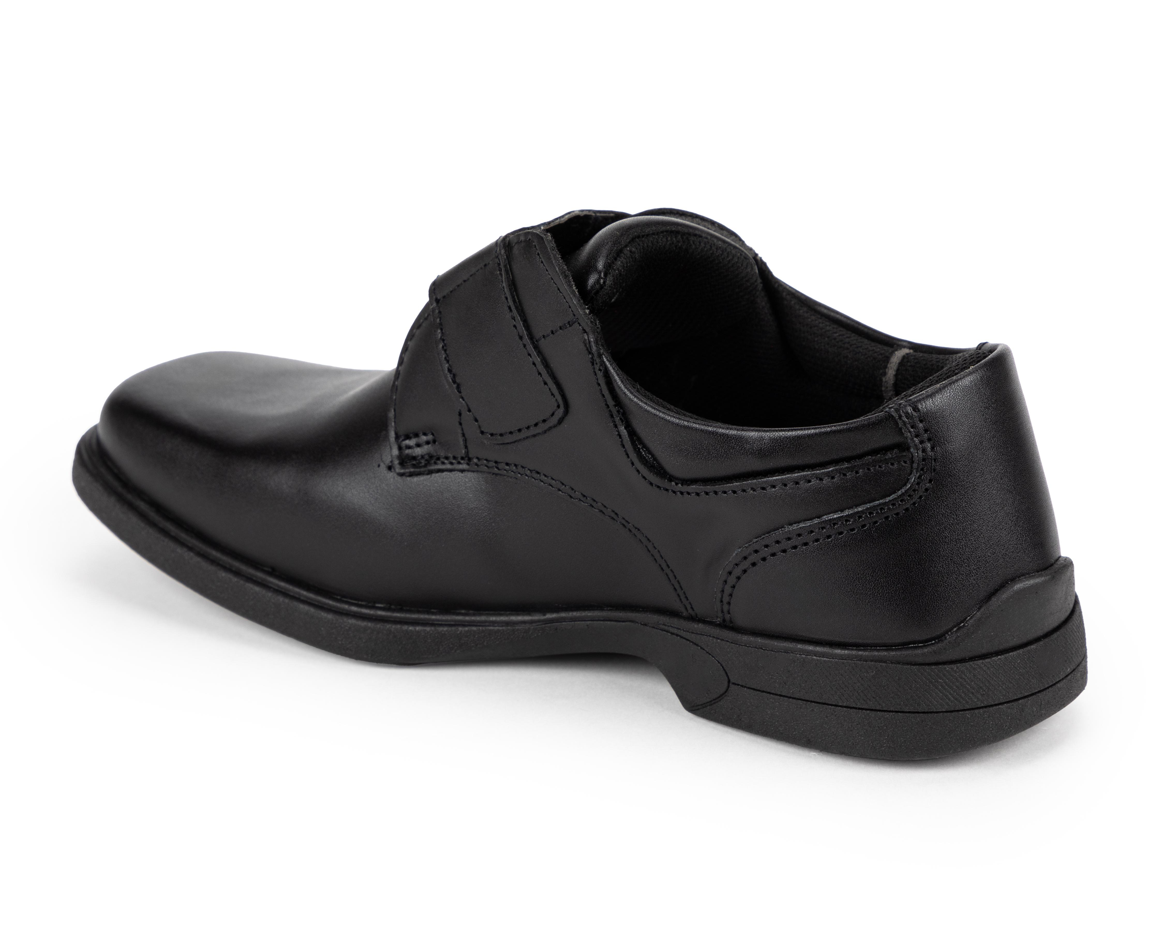 Foto 4 pulgar | Zapatos Escolares Grafito de Piel Juveniles