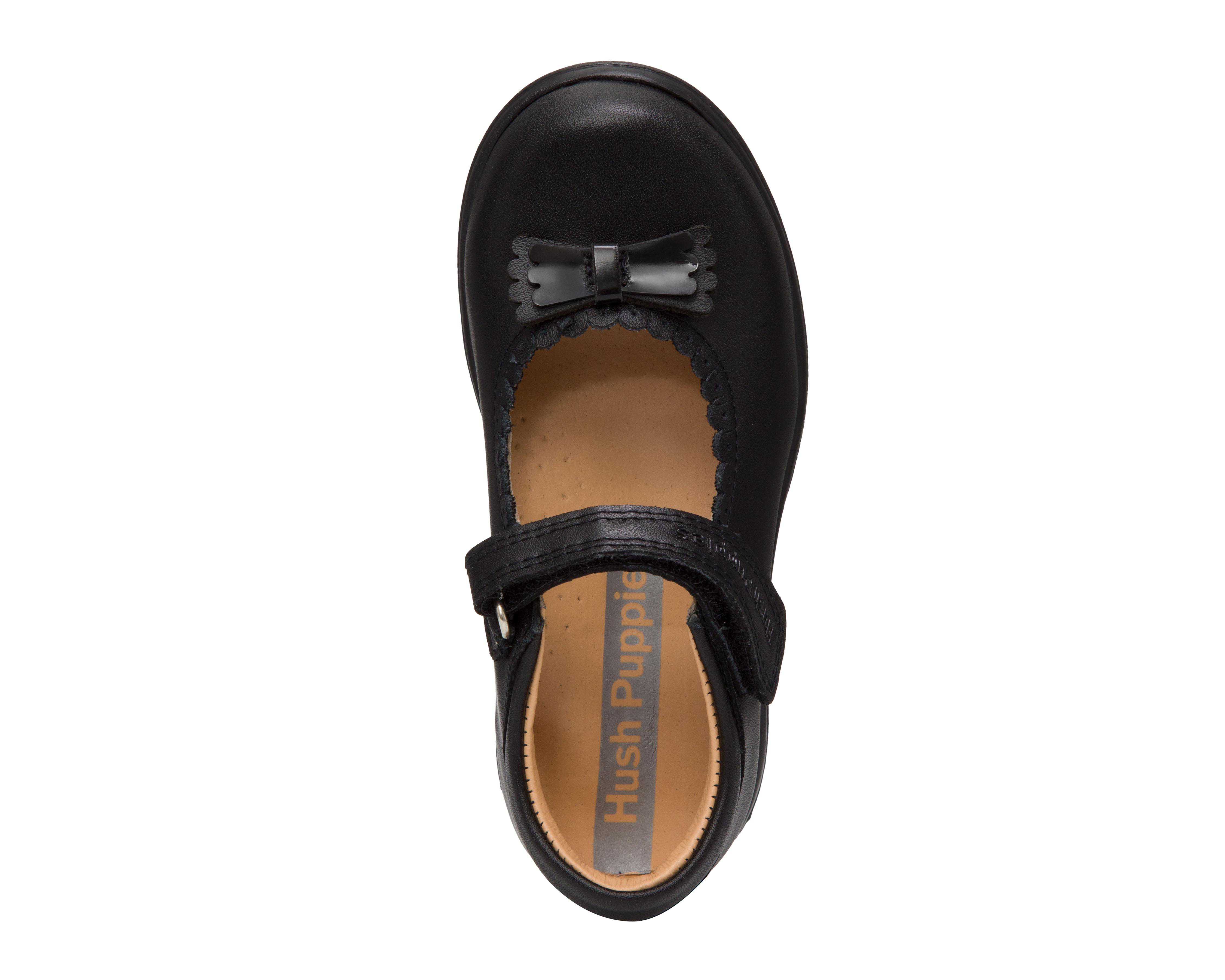 Foto 6 pulgar | Zapatos Casuales Hush Puppies de Piel para Niña