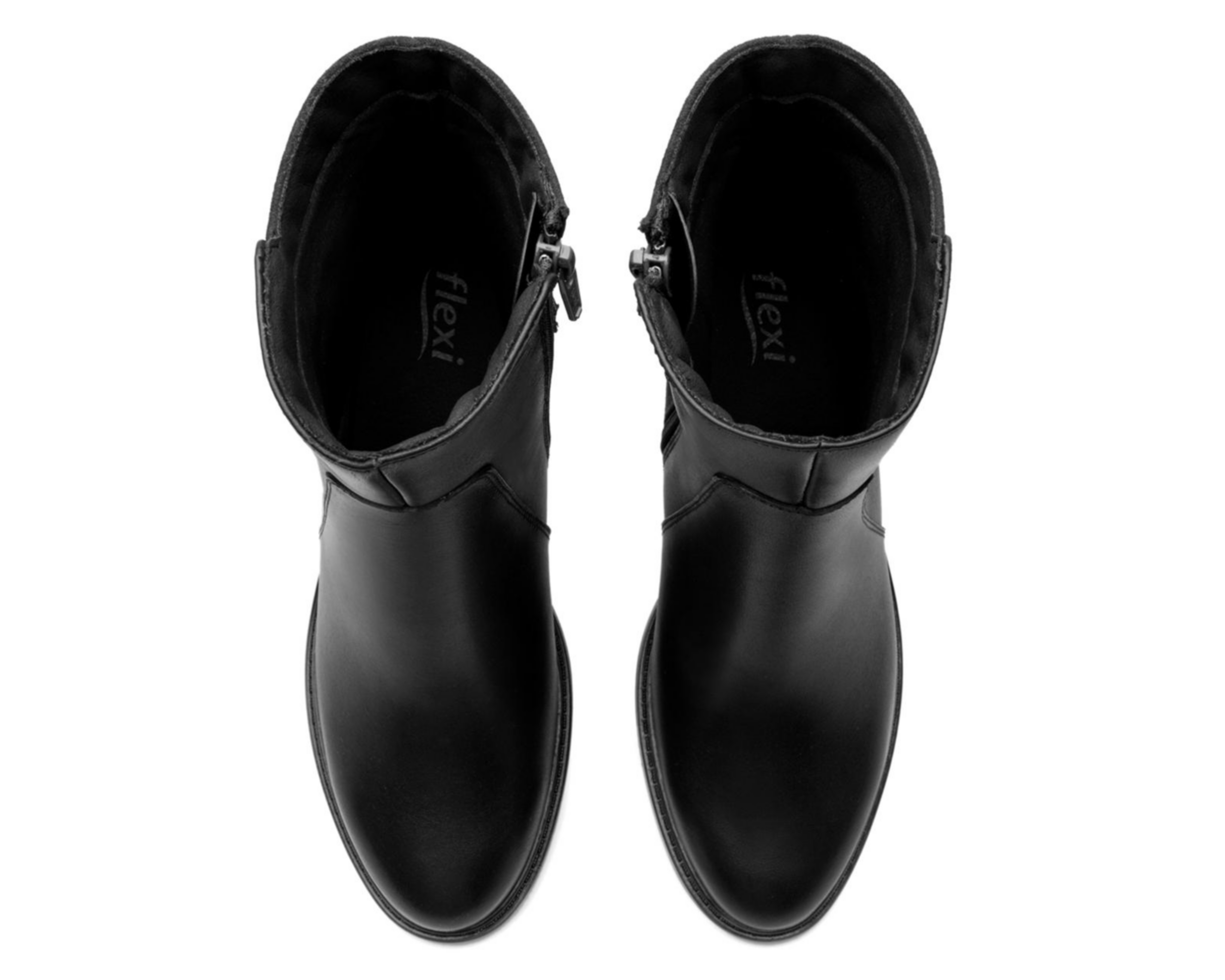 Foto 5 | Botas Casuales Flexi Cayetana de Piel para Mujer