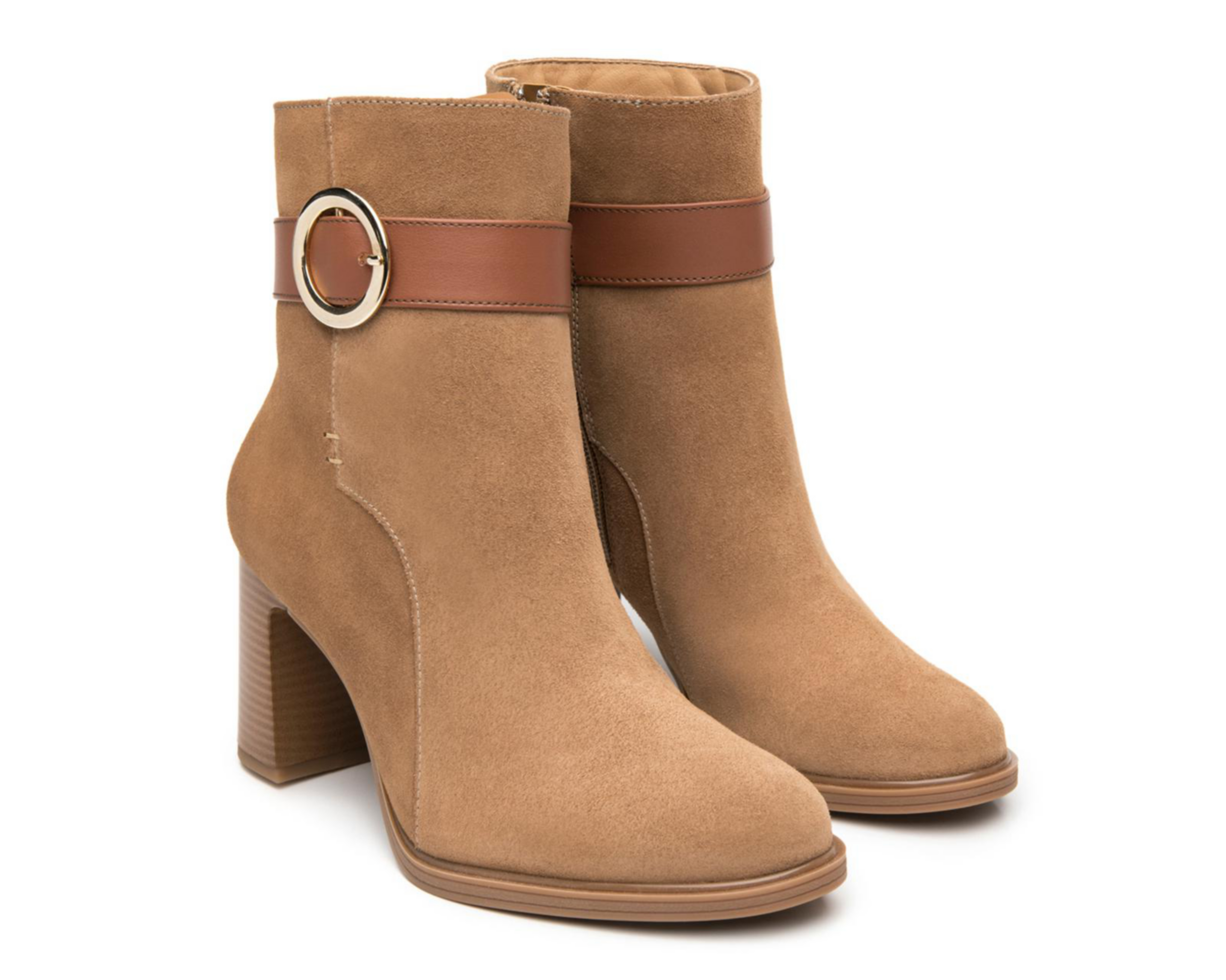 Foto 2 pulgar | Botas Casuales Flexi Mariela de Piel para Mujer