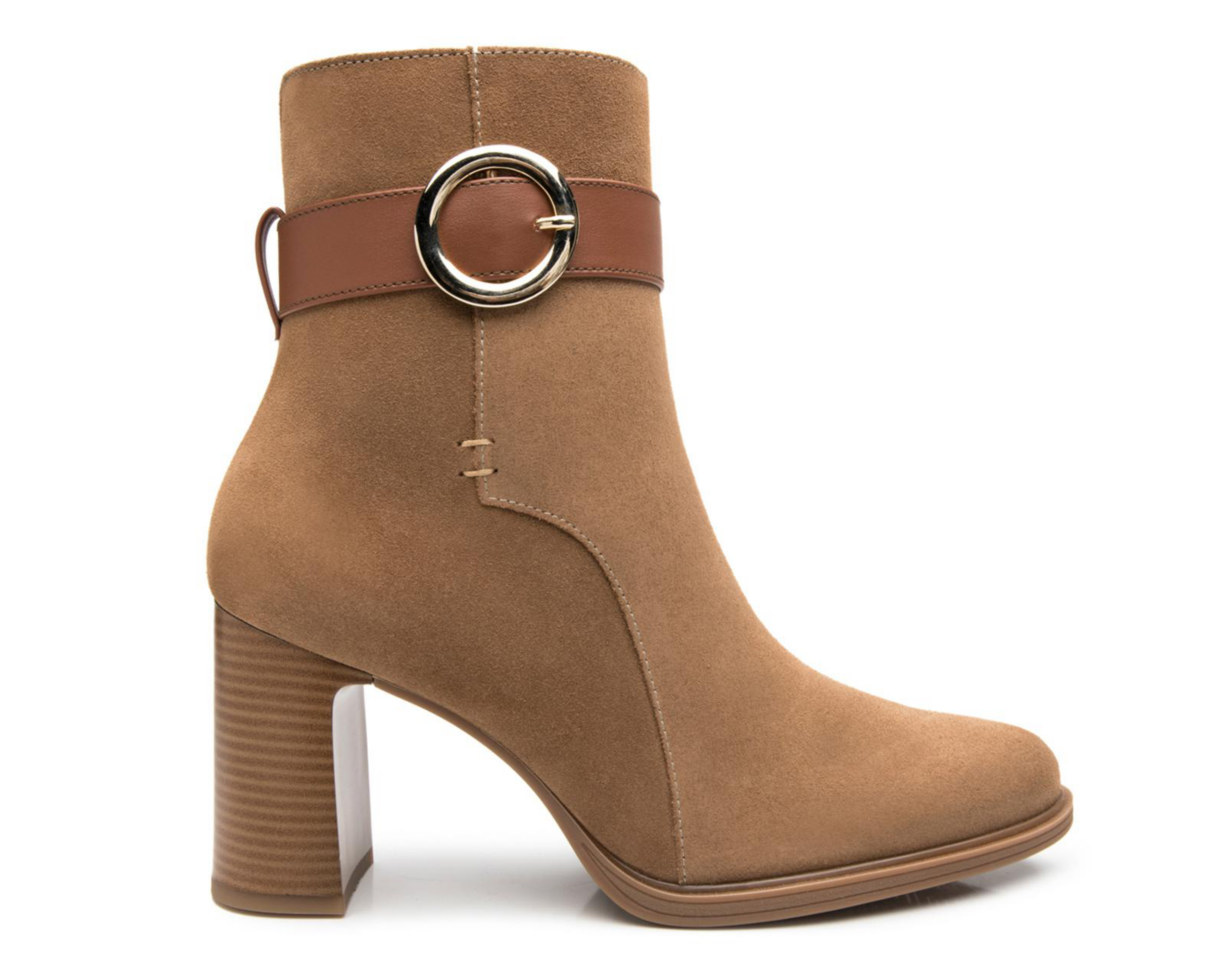 Foto 5 pulgar | Botas Casuales Flexi Mariela de Piel para Mujer