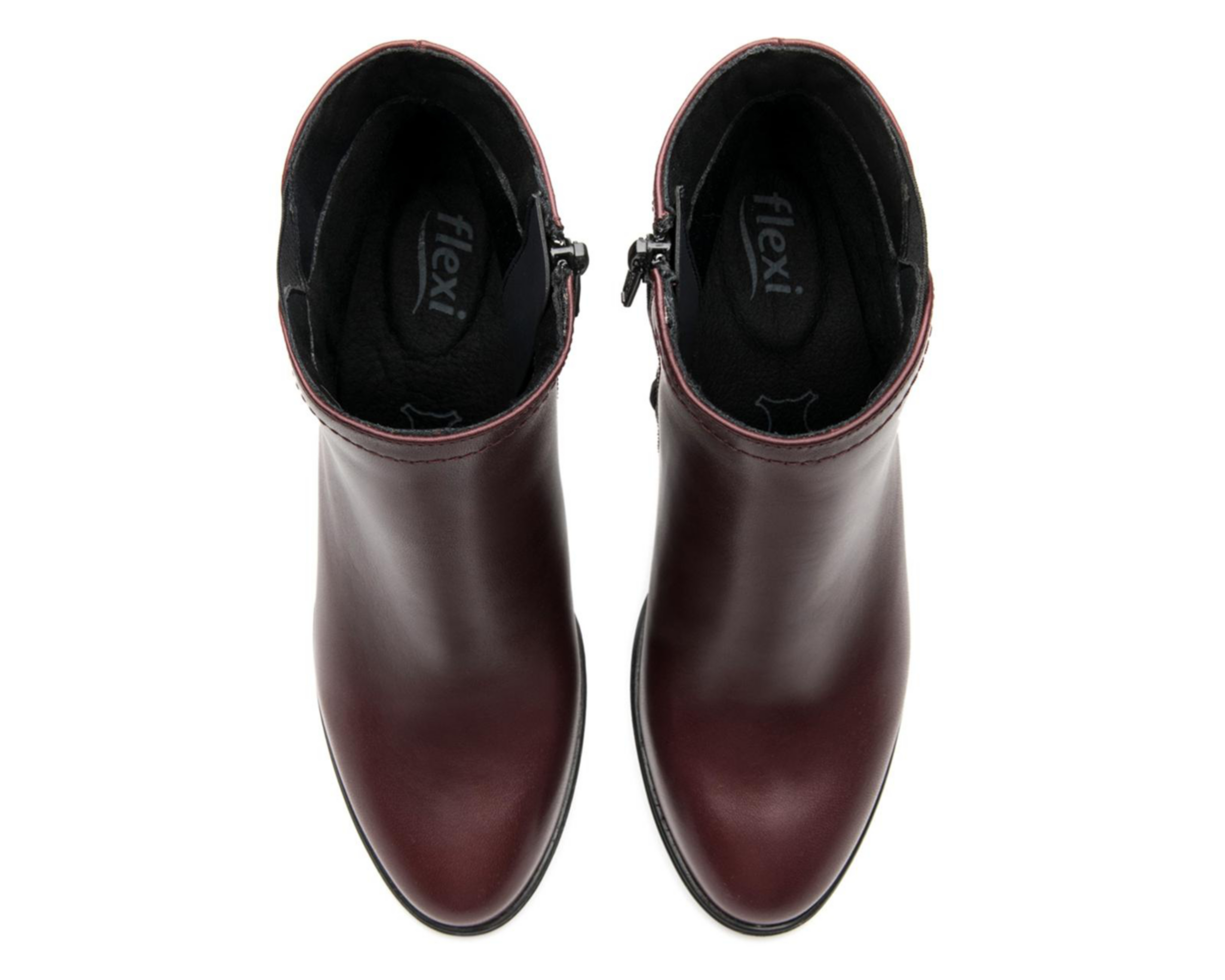 Foto 4 pulgar | Botas Casuales Flexi de Piel para Mujer