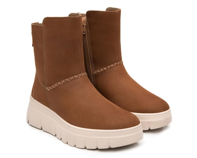 Foto 1 | Botas Casuales Flexi Dariela de Piel para Mujer
