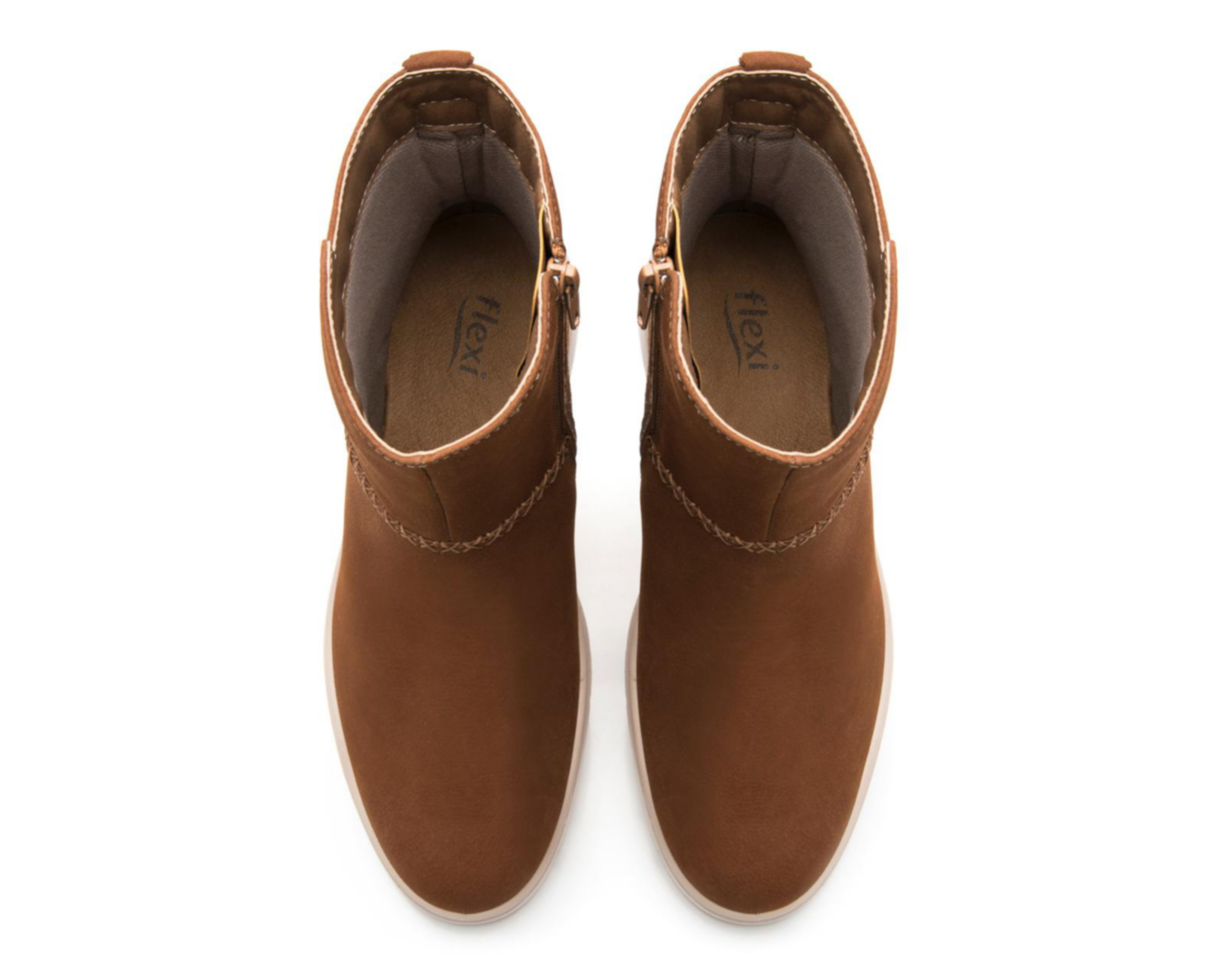 Foto 6 pulgar | Botas Casuales Flexi Dariela de Piel para Mujer