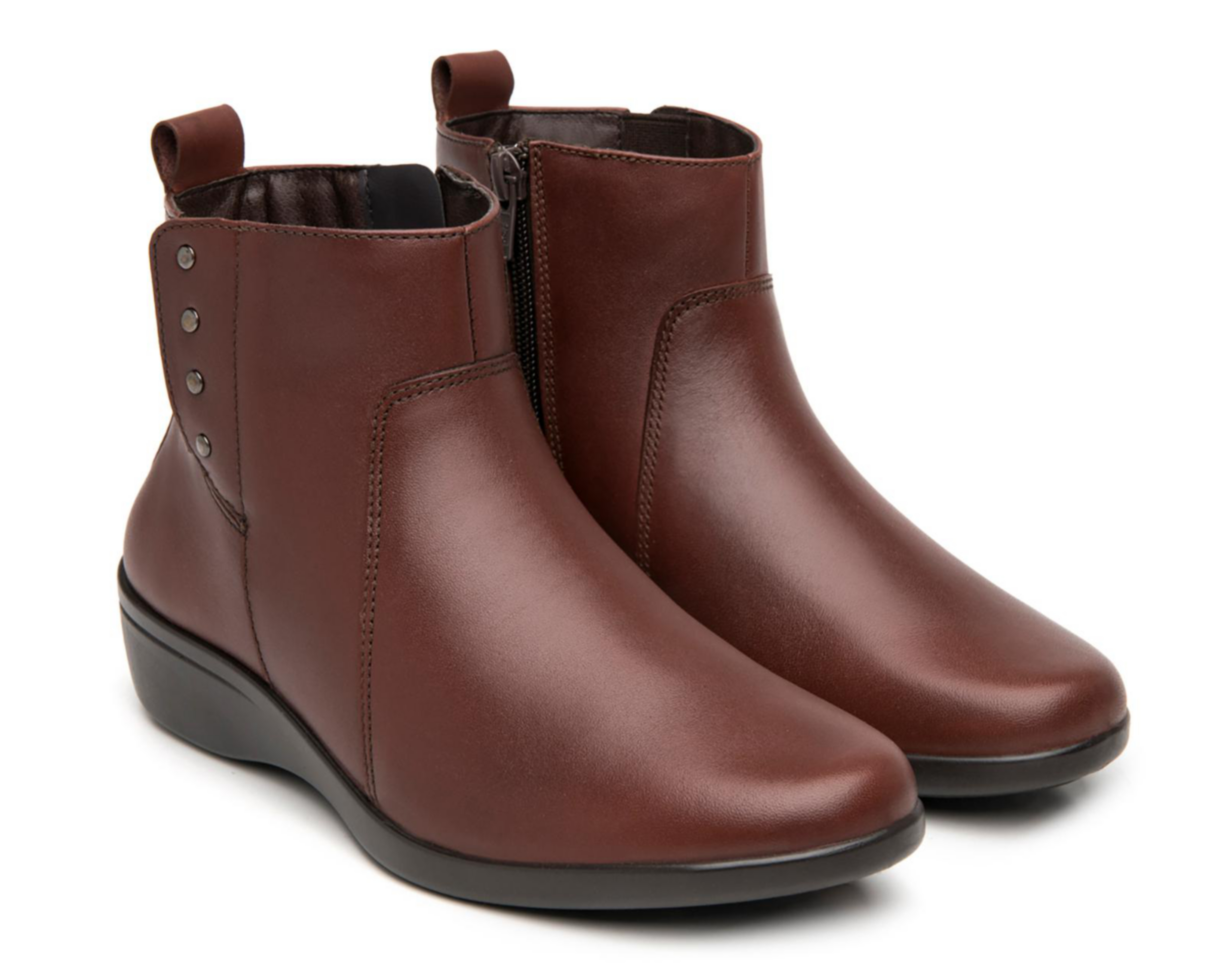 Foto 2 pulgar | Botas Casuales Flexi Karime de Piel para Mujer