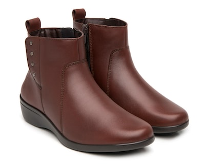Foto 1 | Botas Casuales Flexi Karime de Piel para Mujer