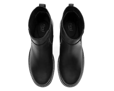 Foto 5 | Botas Confort Flexi Aldara de Piel para Mujer