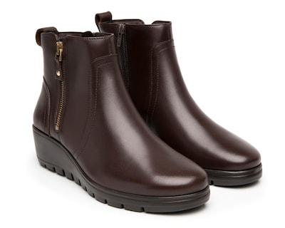 Foto 1 | Botines Casuales Flexi Cataleya de Piel para Mujer