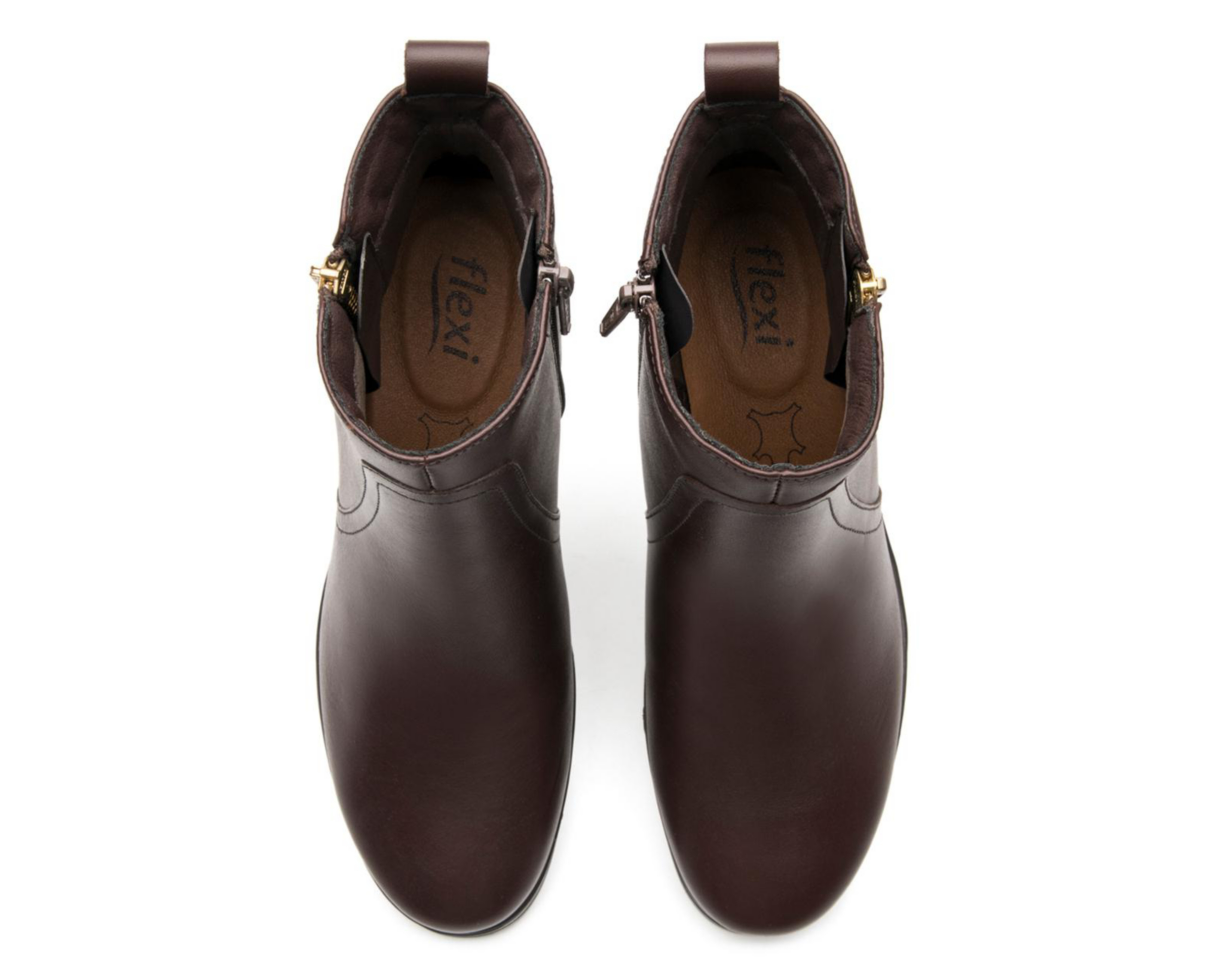 Foto 5 | Botines Casuales Flexi Cataleya de Piel para Mujer