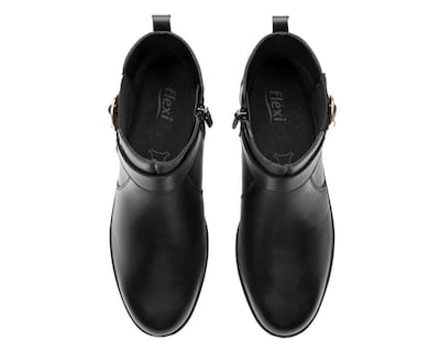 Foto 5 | Botines Casuales Flexi Raissa de Piel para Mujer