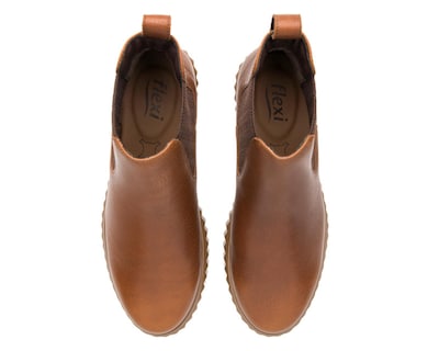 Foto 5 | Botas Casuales Flexi Eileen de Piel para Mujer