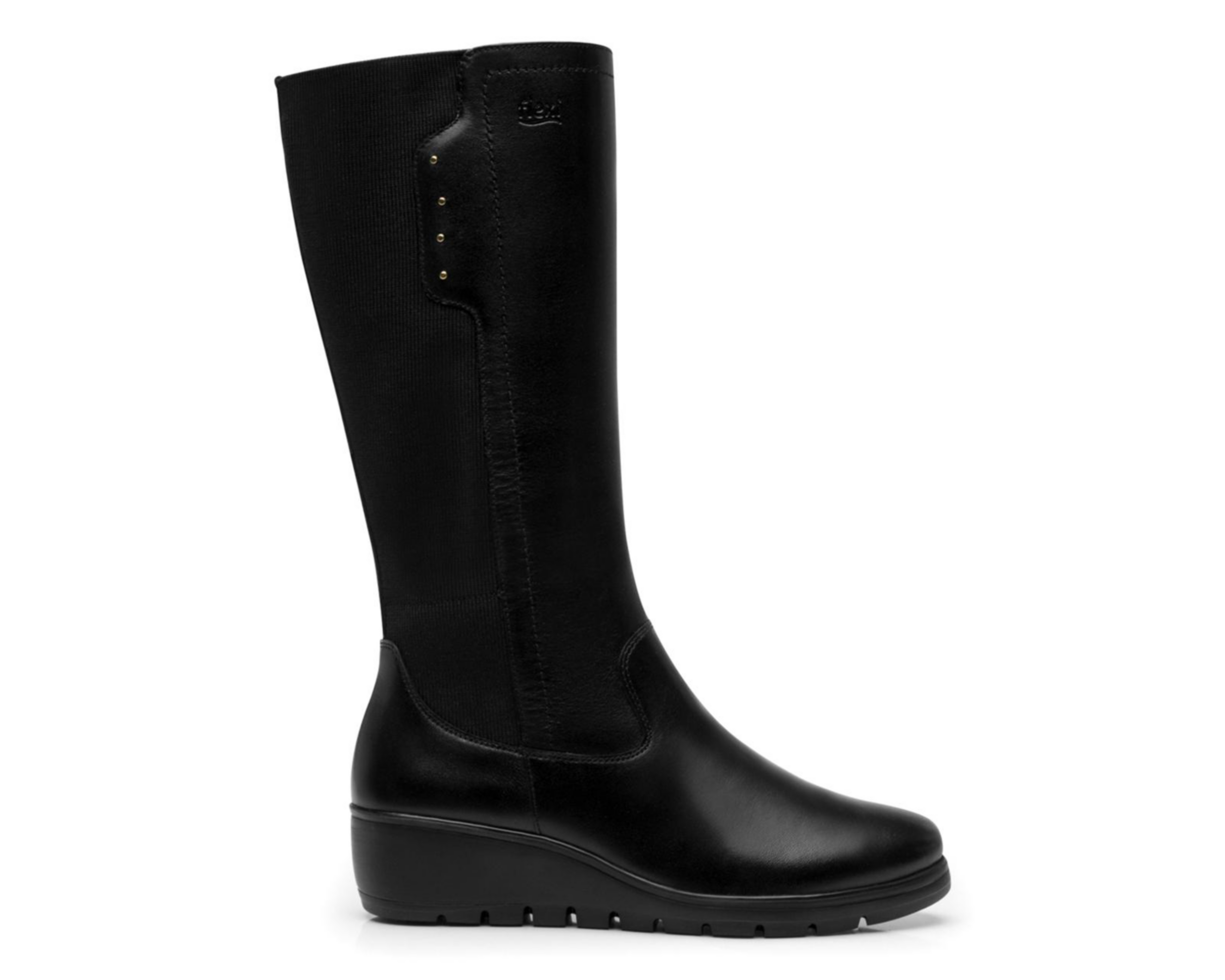 Foto 3 pulgar | Botas Casuales Flexi Cataleya de Piel para Mujer