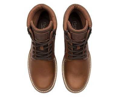 Foto 3 | Botas Urbanas Flexi Aldara de Piel para Mujer