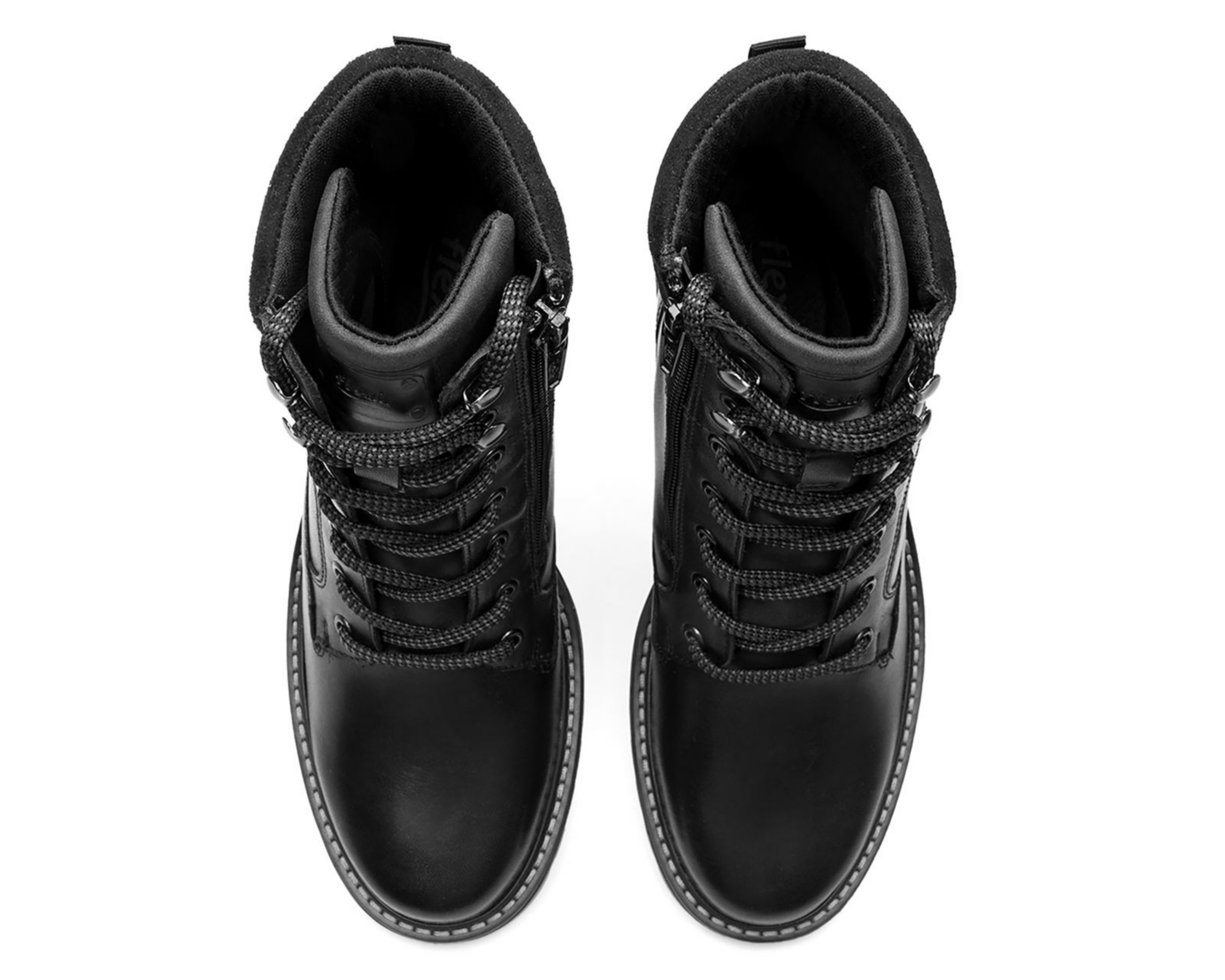 Foto 4 pulgar | Botas Urbanas Flexi Aldara de Piel para Mujer