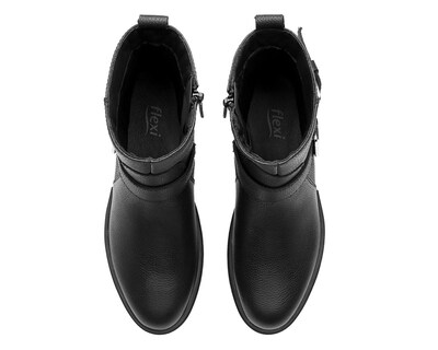 Foto 3 | Botas Urbanas Flexi Antica de Piel para Mujer