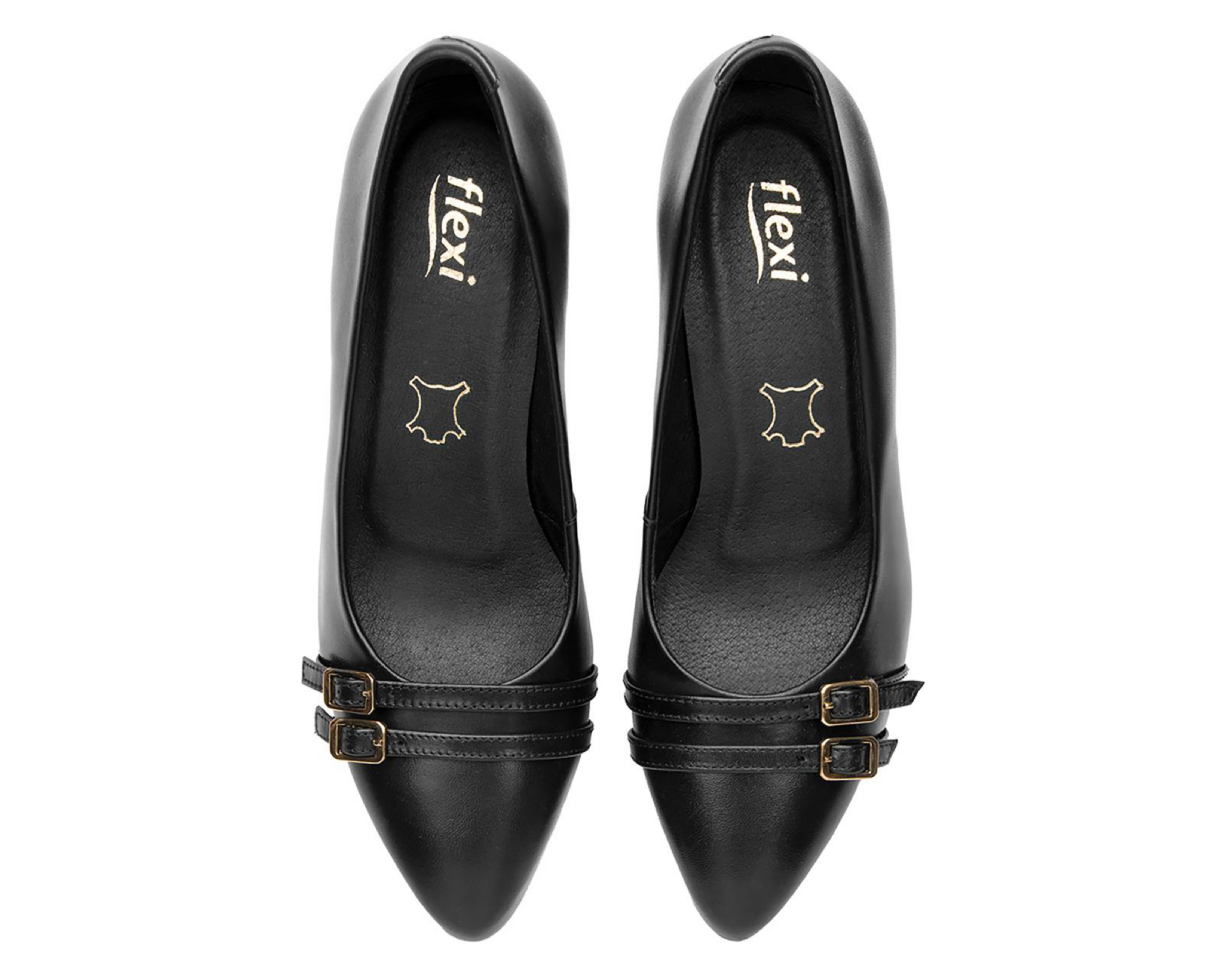 Foto 6 pulgar | Zapatillas Flexi Annette de Piel para Mujer