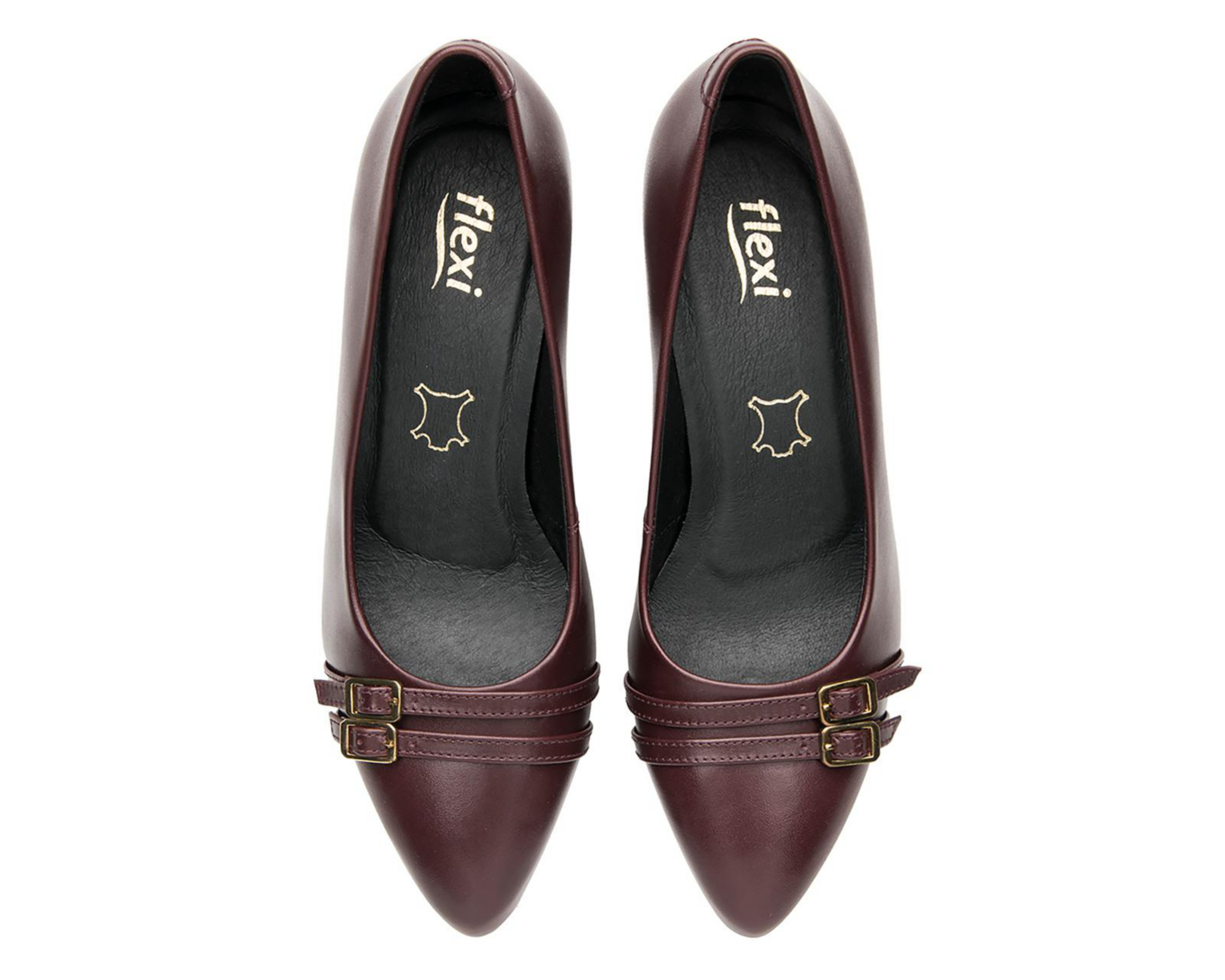 Foto 6 pulgar | Zapatillas Flexi Annette de Piel para Mujer