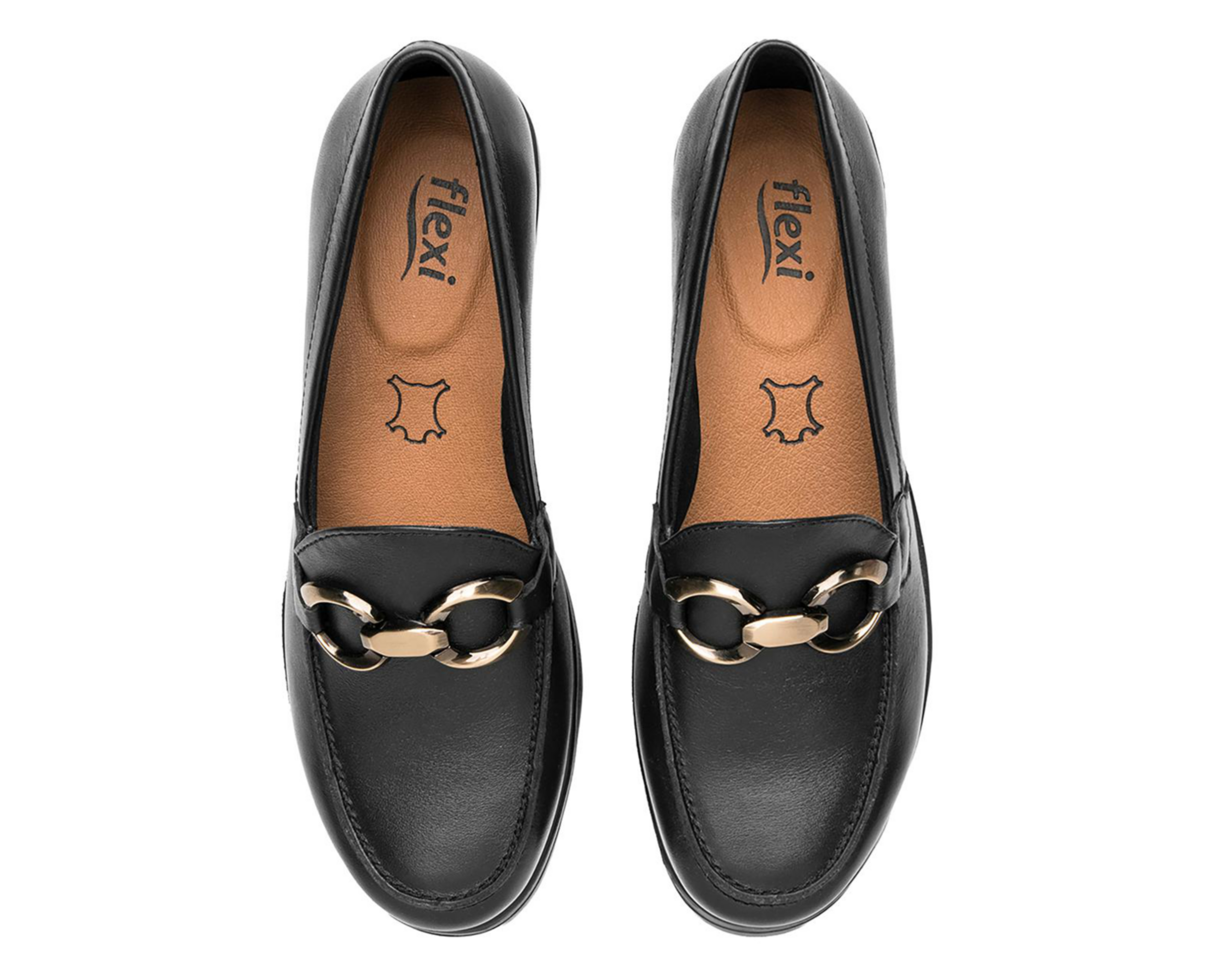 Foto 4 pulgar | Mocasines Flexi Cataleya de Piel para Mujer