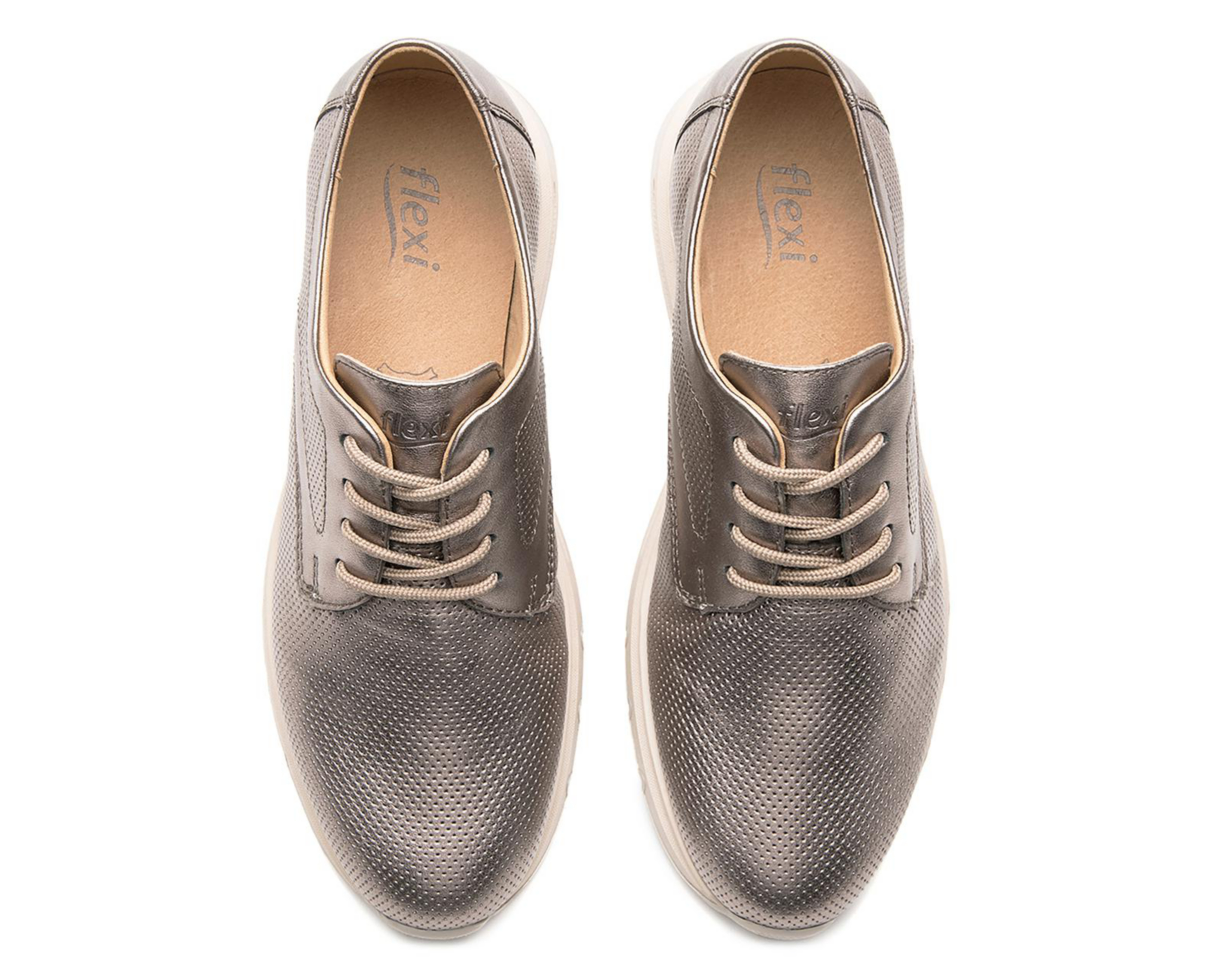 Foto 6 pulgar | Zapatos Confort Flexi Mildred de Piel para Mujer