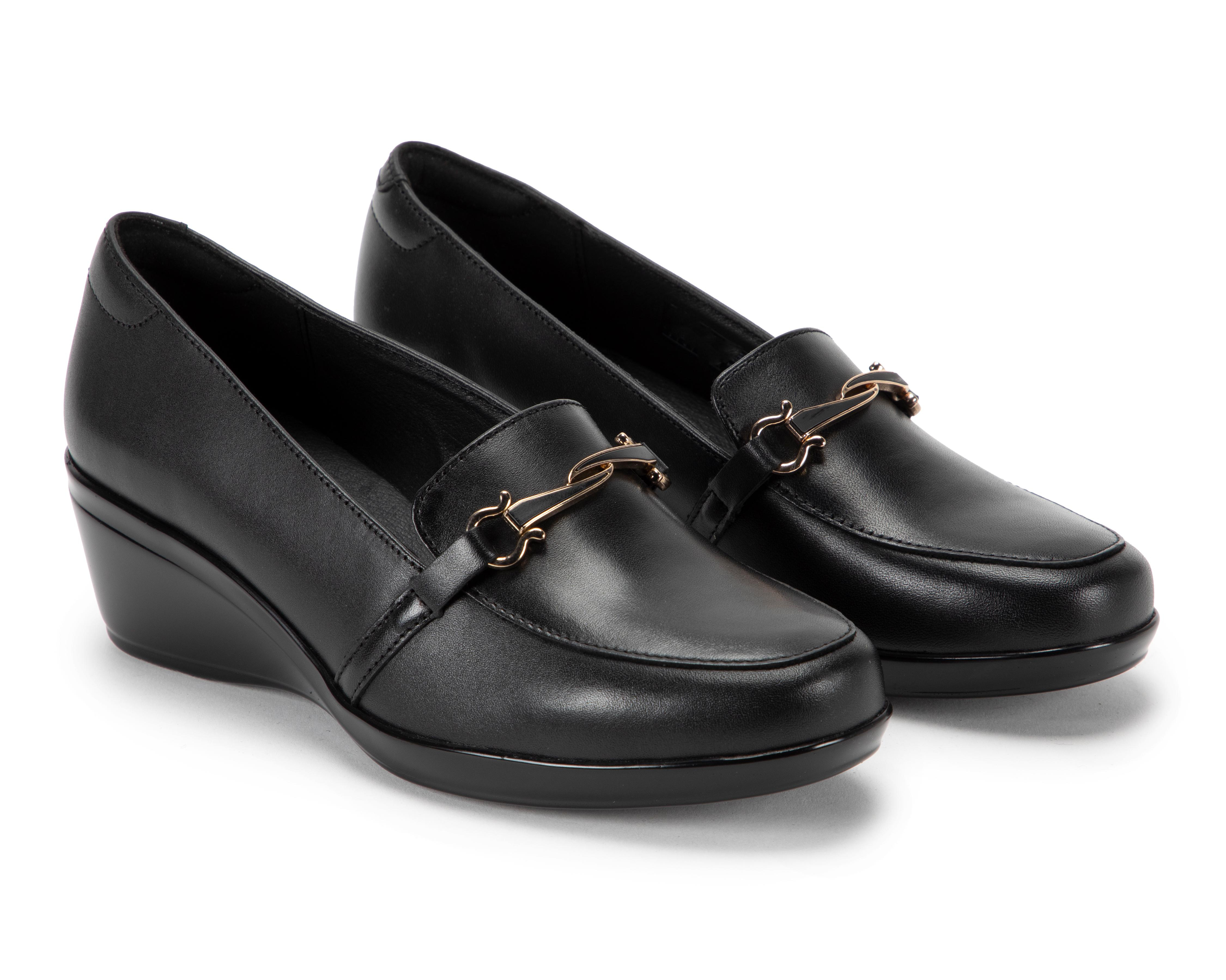 Foto 1 | Zapatos Confort Flexi Yulisa de Piel para Mujer
