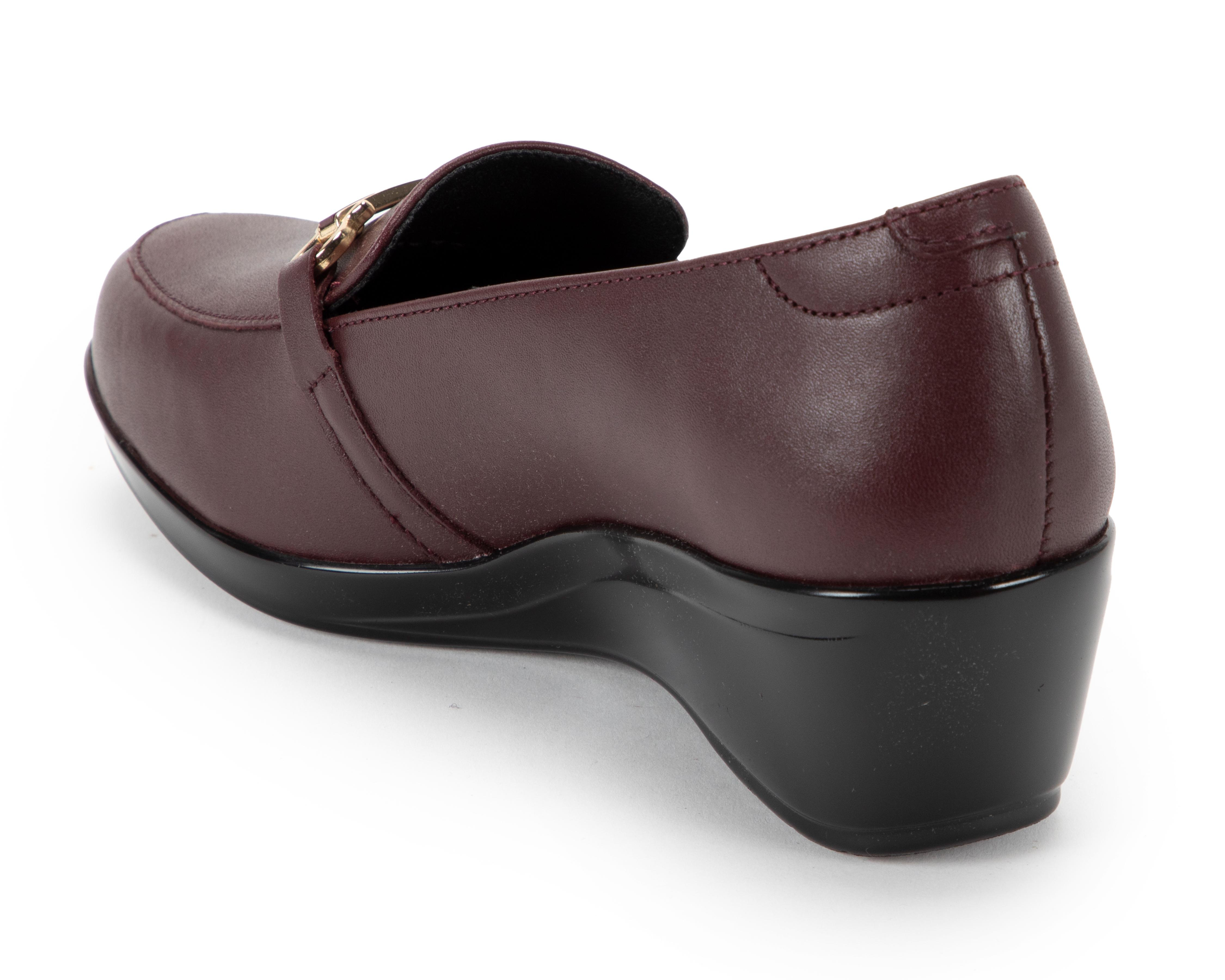 Foto 3 | Zapatos Confort Flexi Yulisa de Piel para Mujer