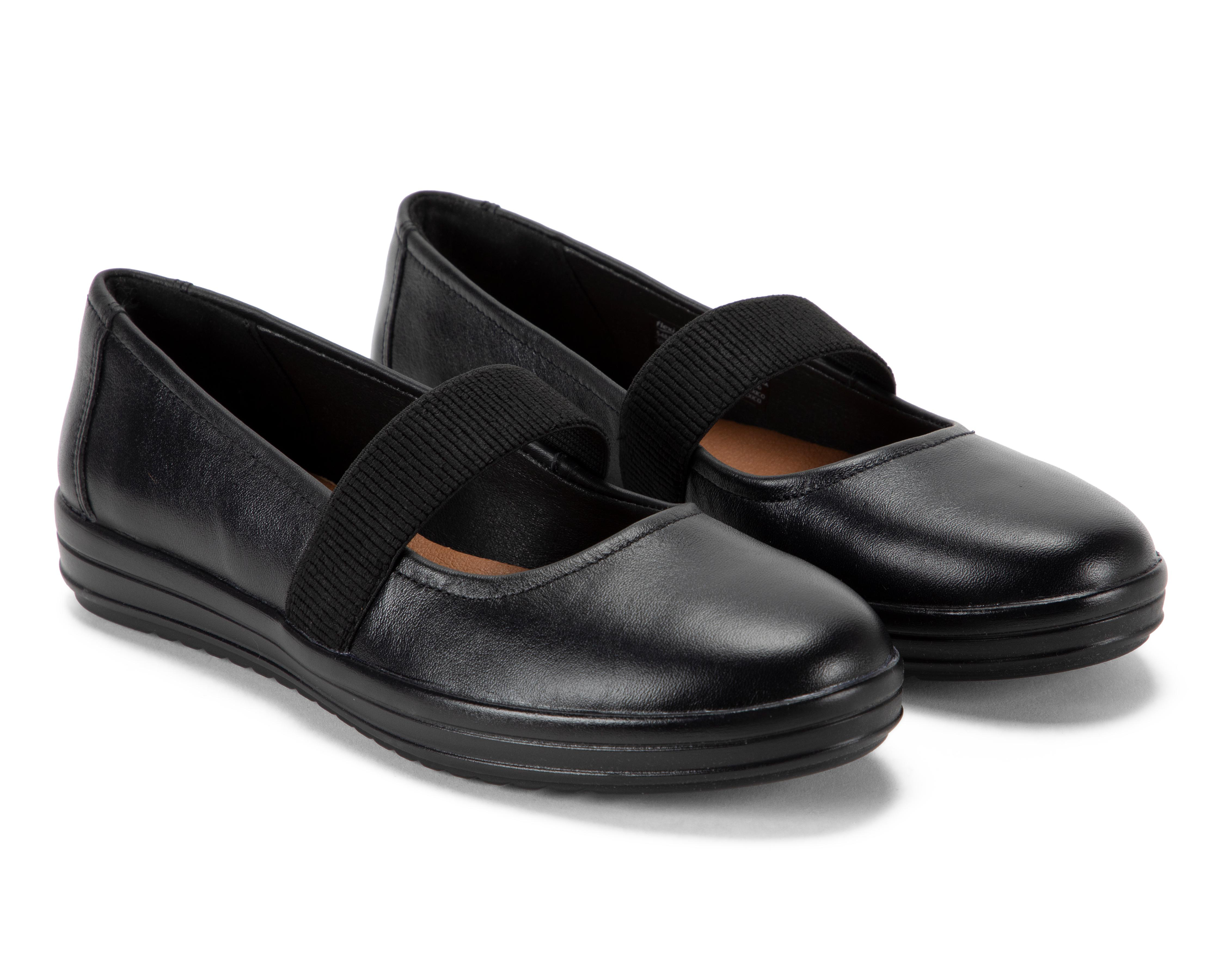 Foto 1 | Zapatos Confort Flexi Charis de Piel para Mujer