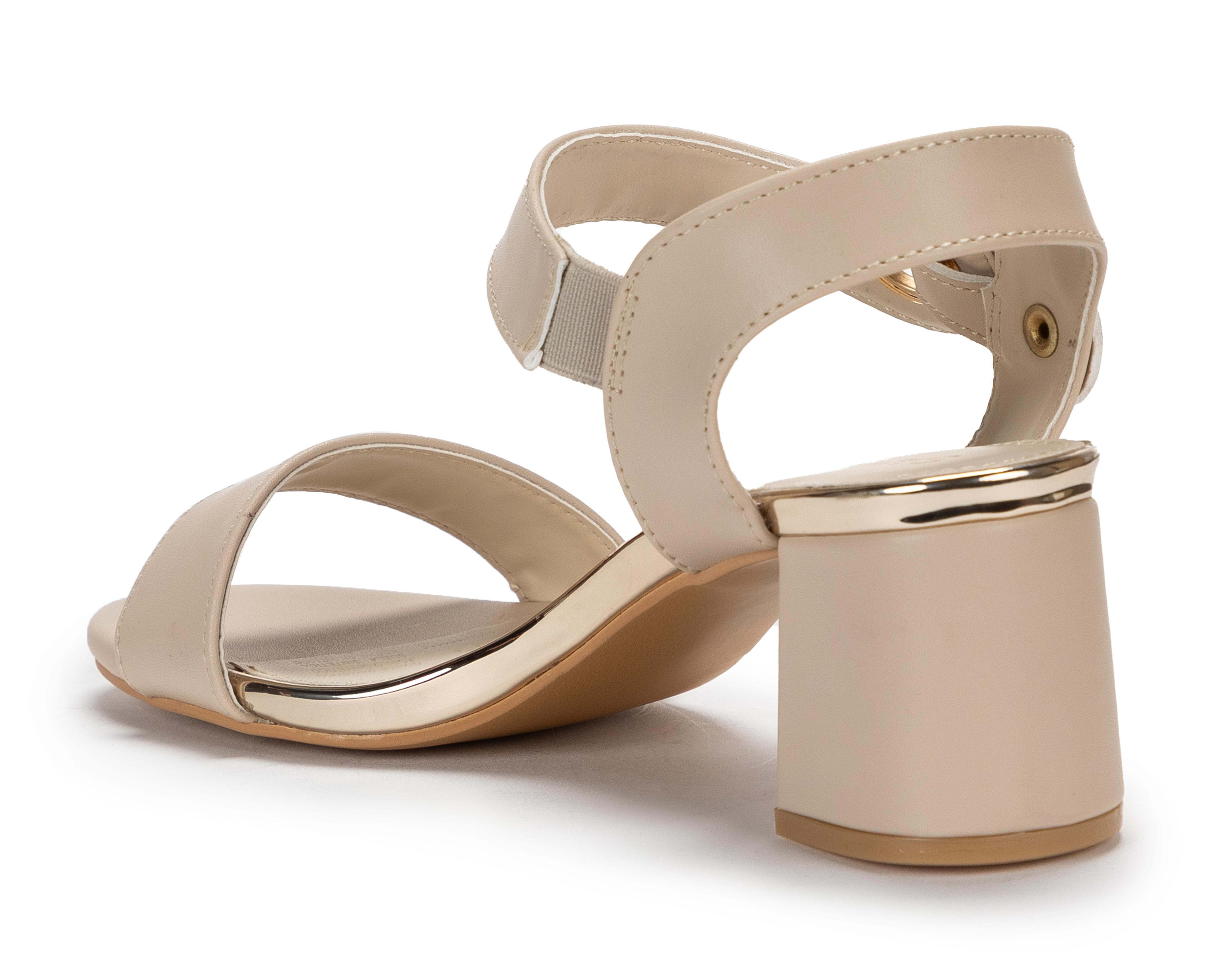 Foto 4 pulgar | Sandalias de Tacón Sahara para Mujer