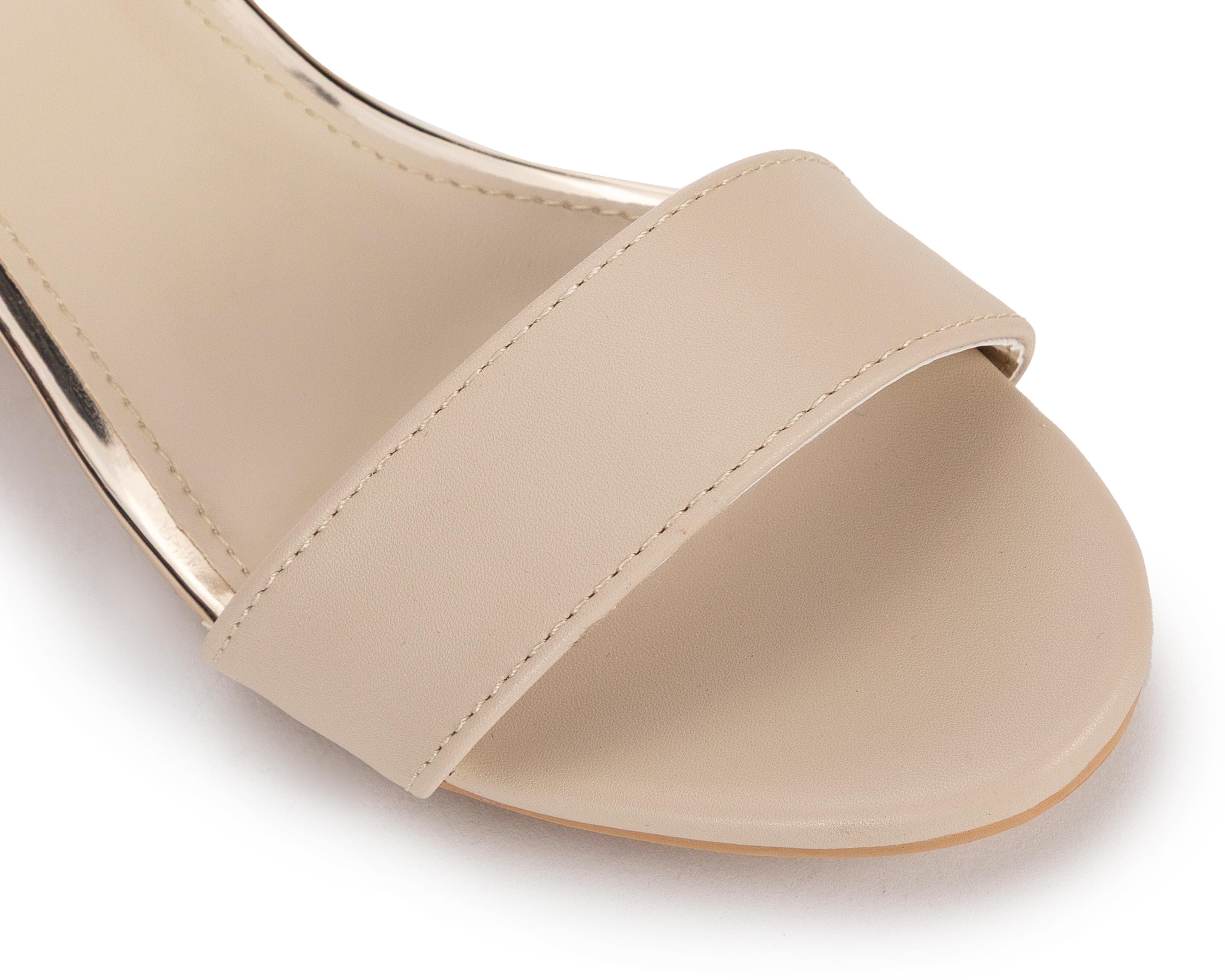 Foto 6 | Sandalias de Tacón Sahara para Mujer