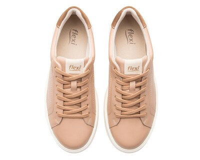 Foto 5 | Tenis Casuales Flexi Maite de Piel para Mujer