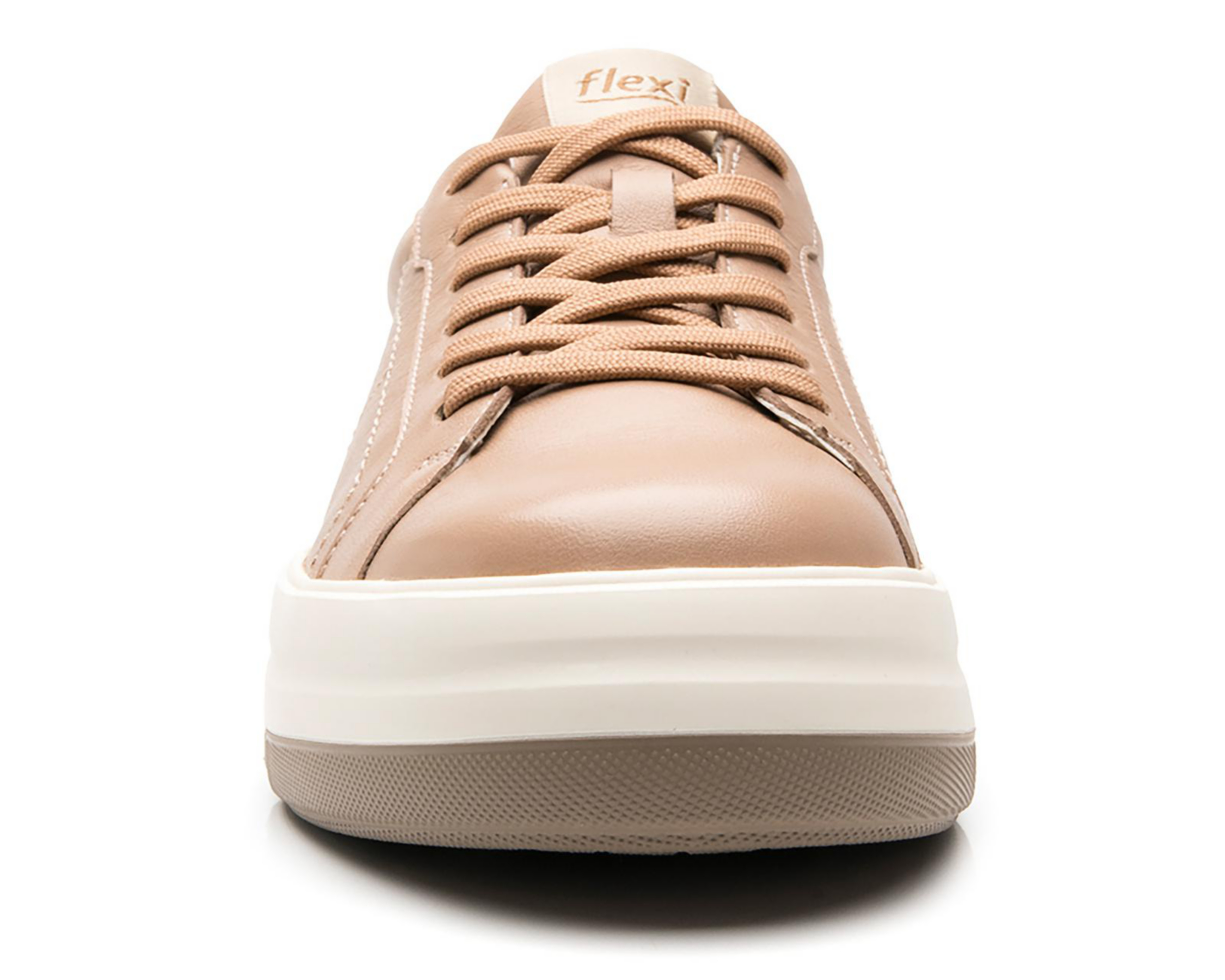 Foto 7 pulgar | Tenis Casuales Flexi Maite de Piel para Mujer