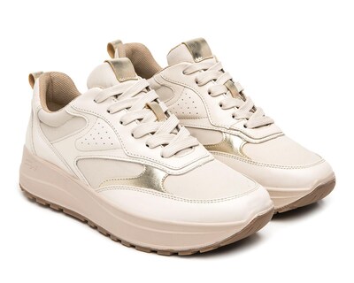 Foto 1 | Tenis Casuales Flexi Atsiri de Piel para Mujer