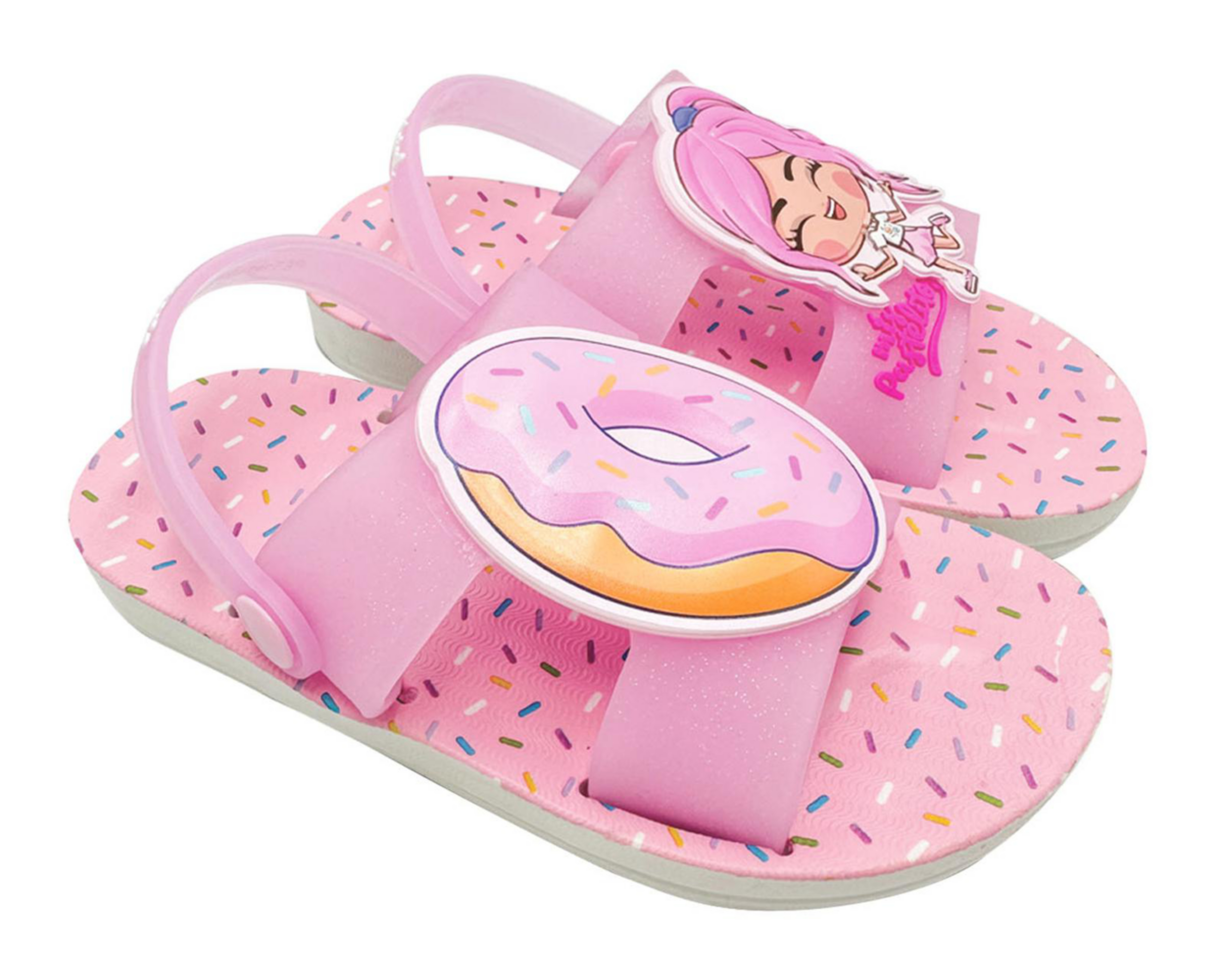 Foto 1 | Sandalias de Playa Mis Pastelitos para Niña