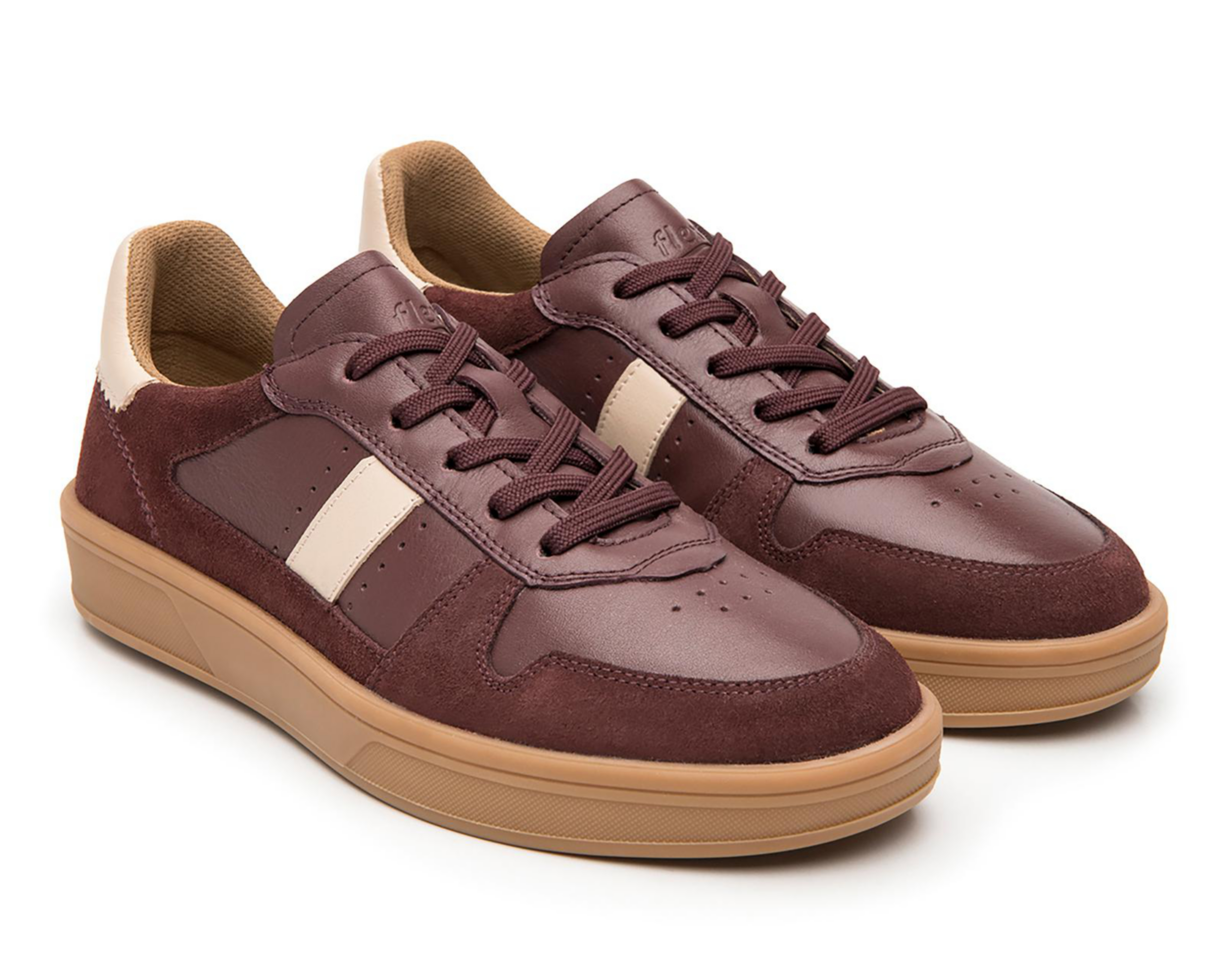 Foto 1 | Tenis Confort Flexi Milan de Piel para Mujer