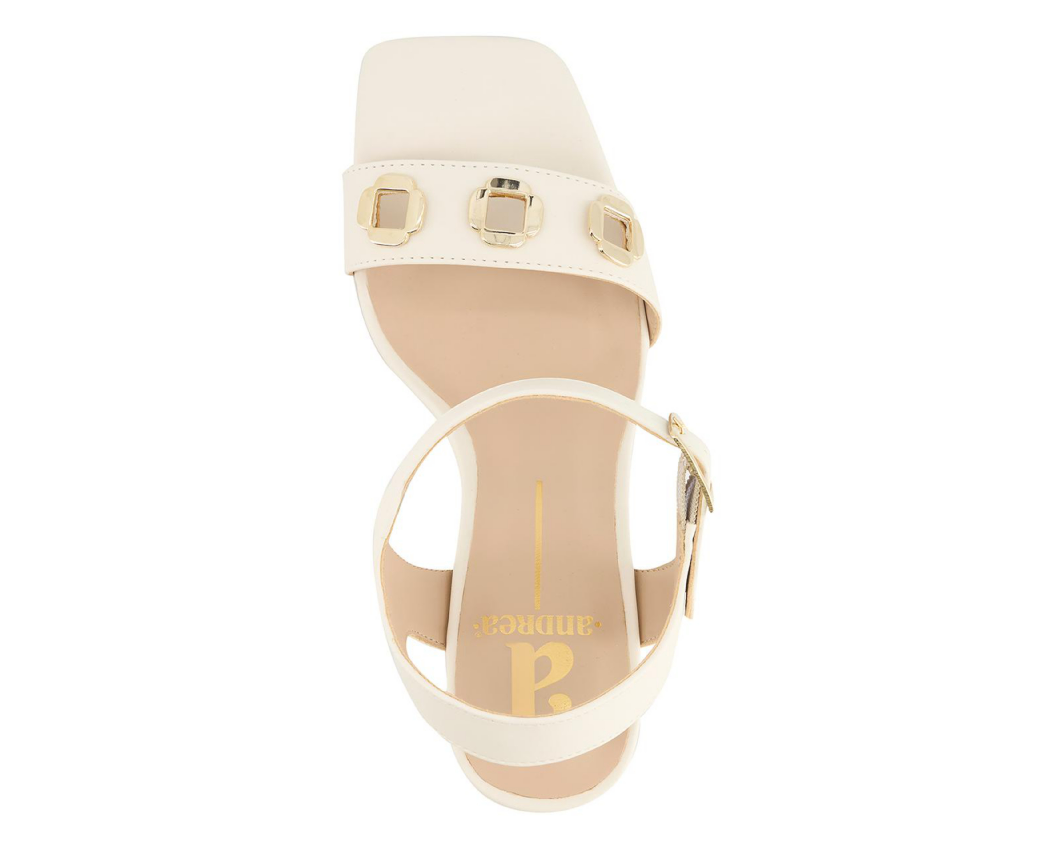 Foto 4 pulgar | Sandalias de Tacón Andrea para Mujer