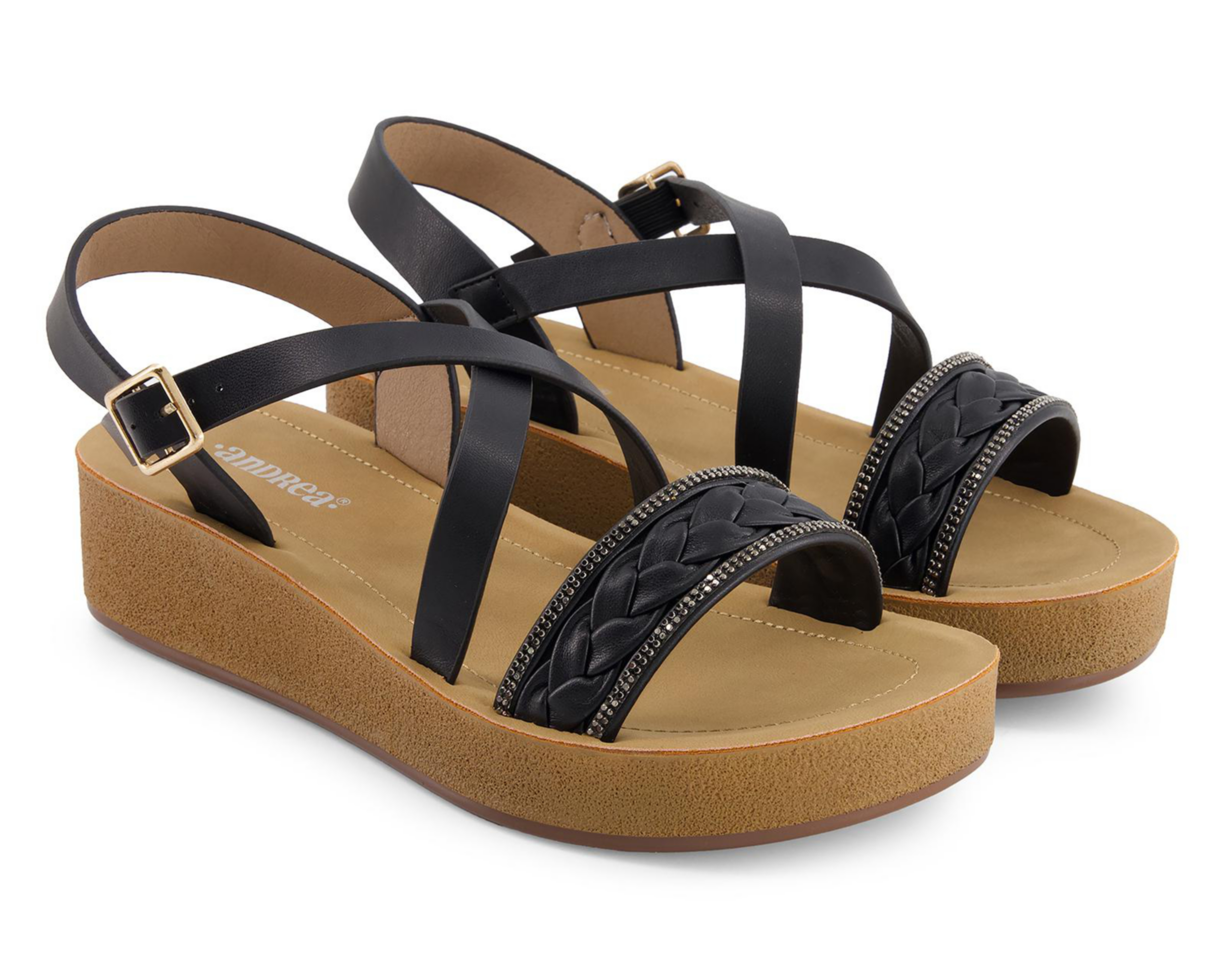 Foto 2 pulgar | Sandalias Casuales Andrea para Mujer